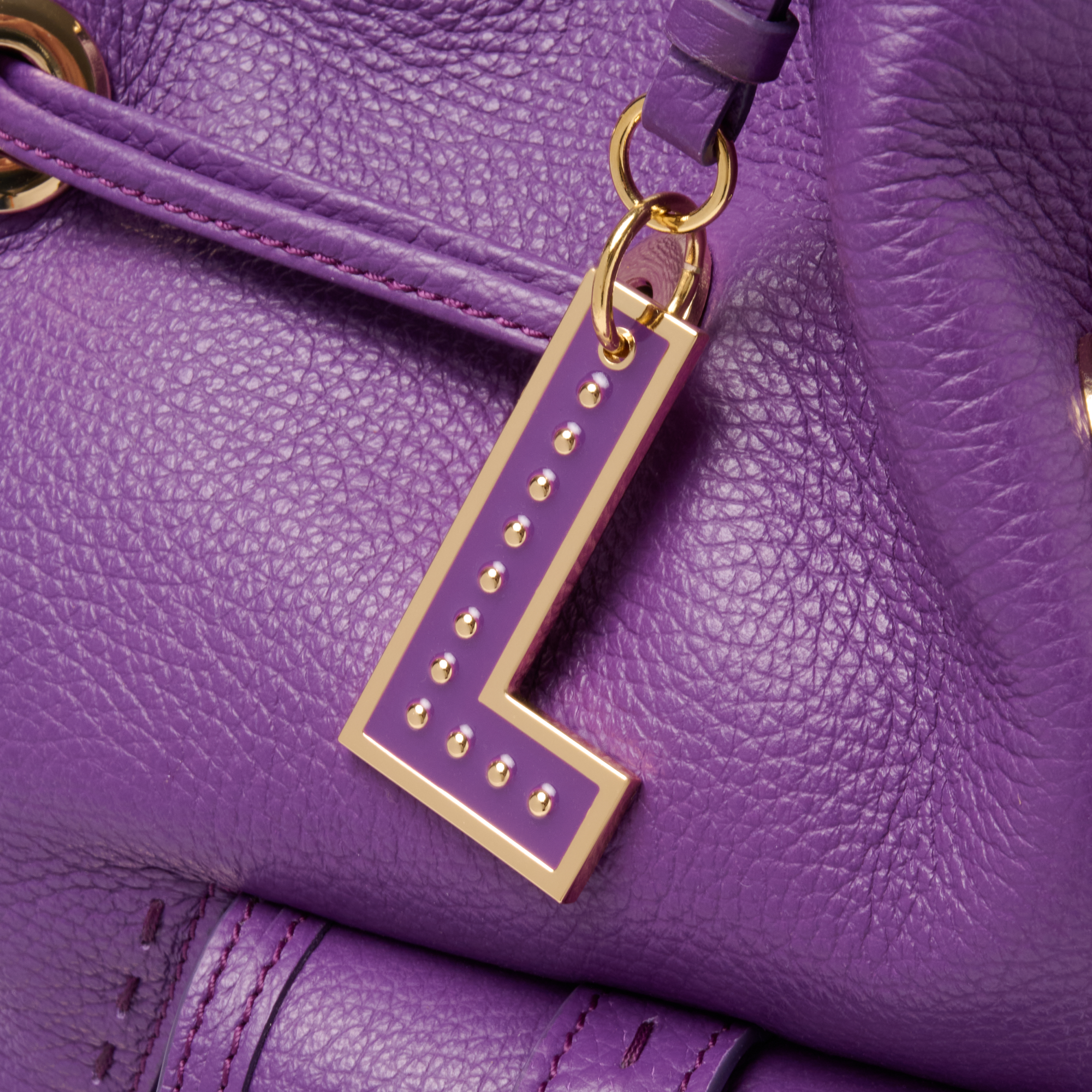 Sac seau m - premier flirt de lancel LANCEL Violet
