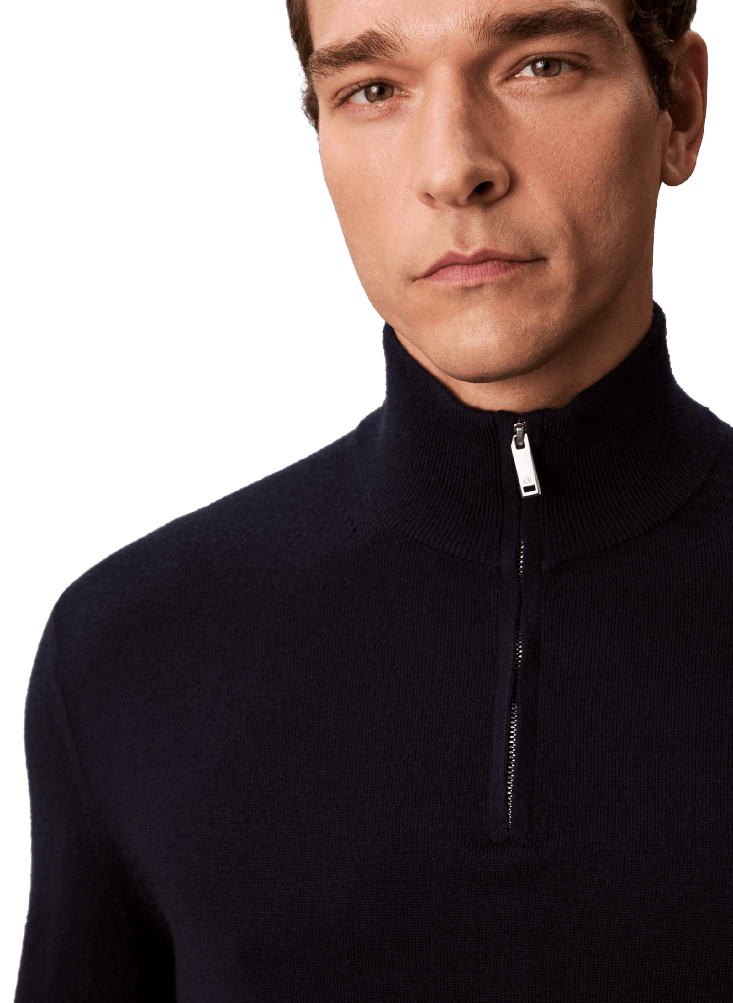 Roll-neck wool Jumper  CALVIN KLEIN Blue