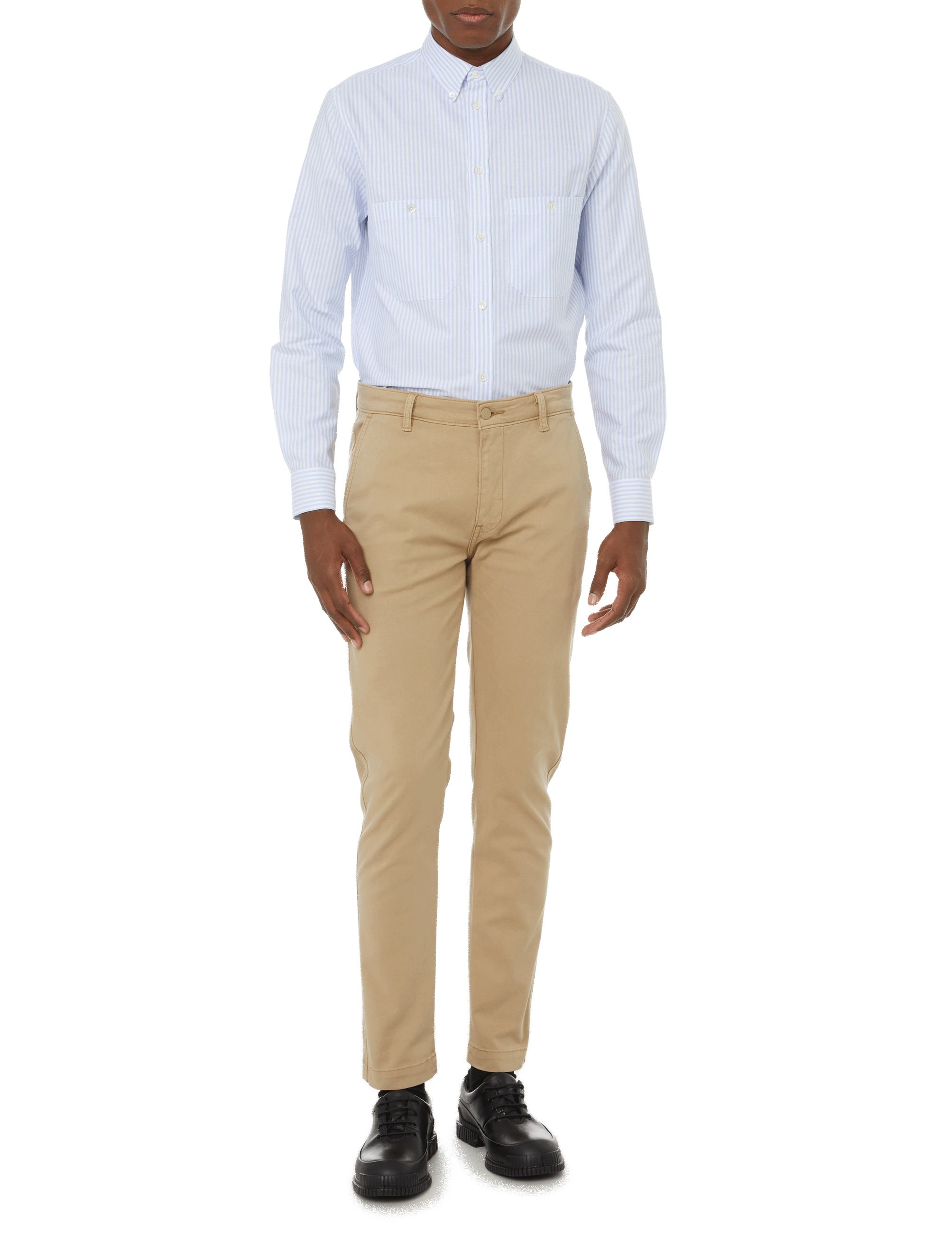 Pantalon chino en coton LEVI&#039;S Beige