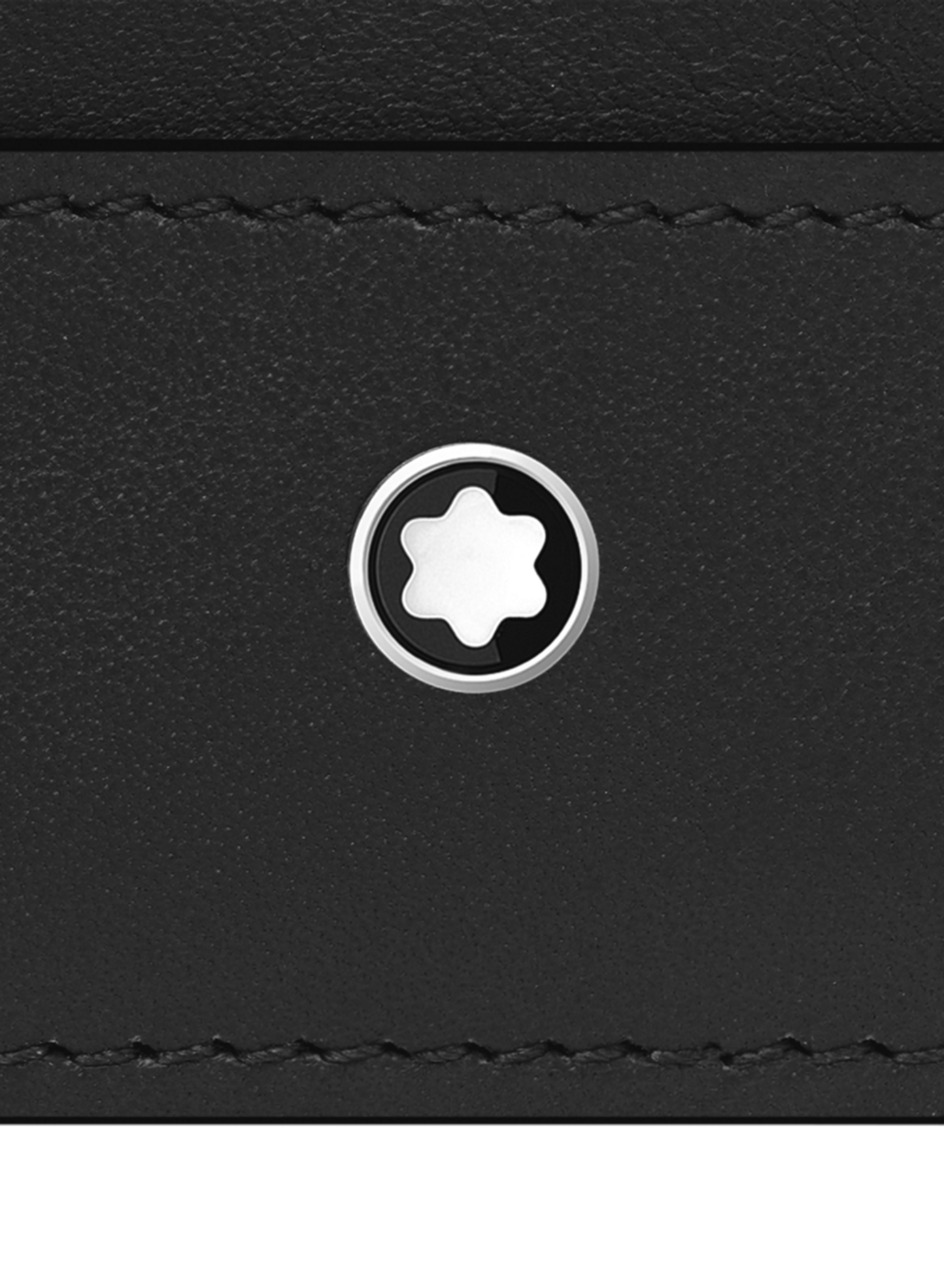  Leather card holder MONTBLANC Black