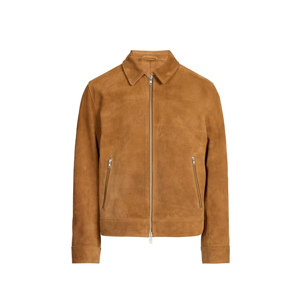Blouson daim Hool à col classique Blouson daim Hool à col classique