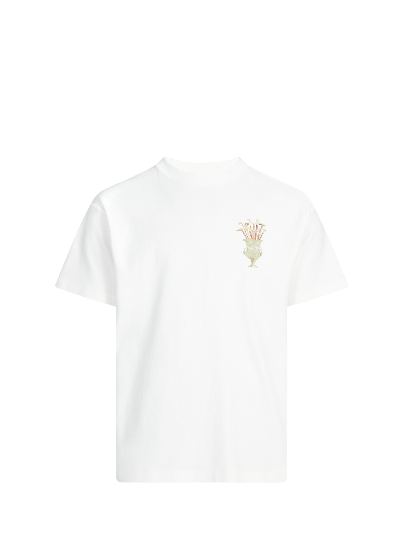 T-shirt à imprimé en coton DROLE DE MONSIEUR Beige