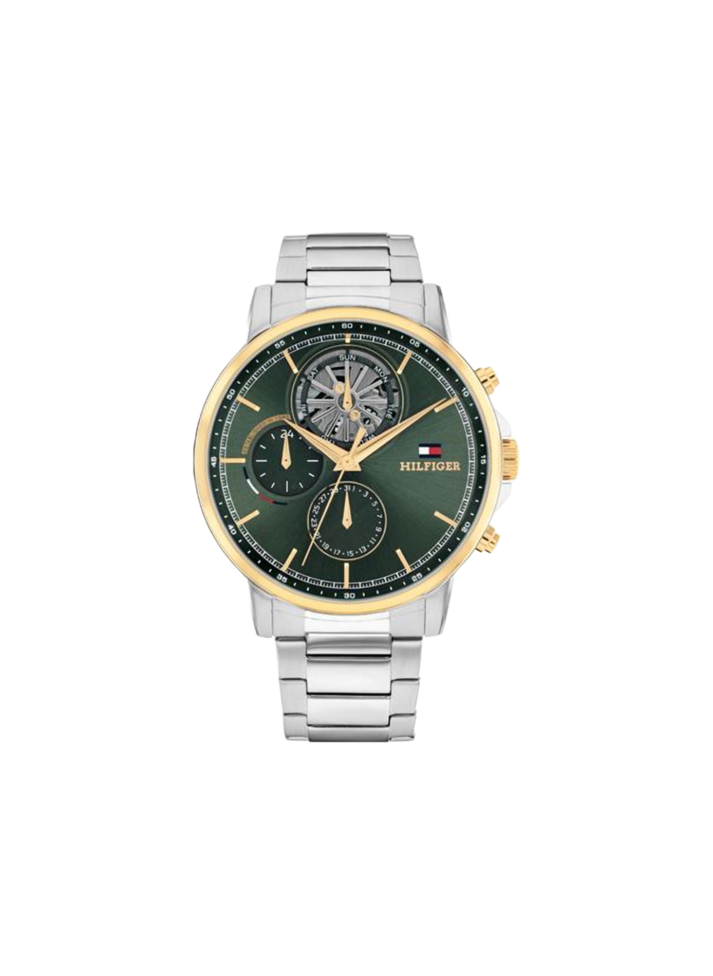 Montre quartz Stewart en acier inoxydable TOMMY HILFIGER MONTRES Argent