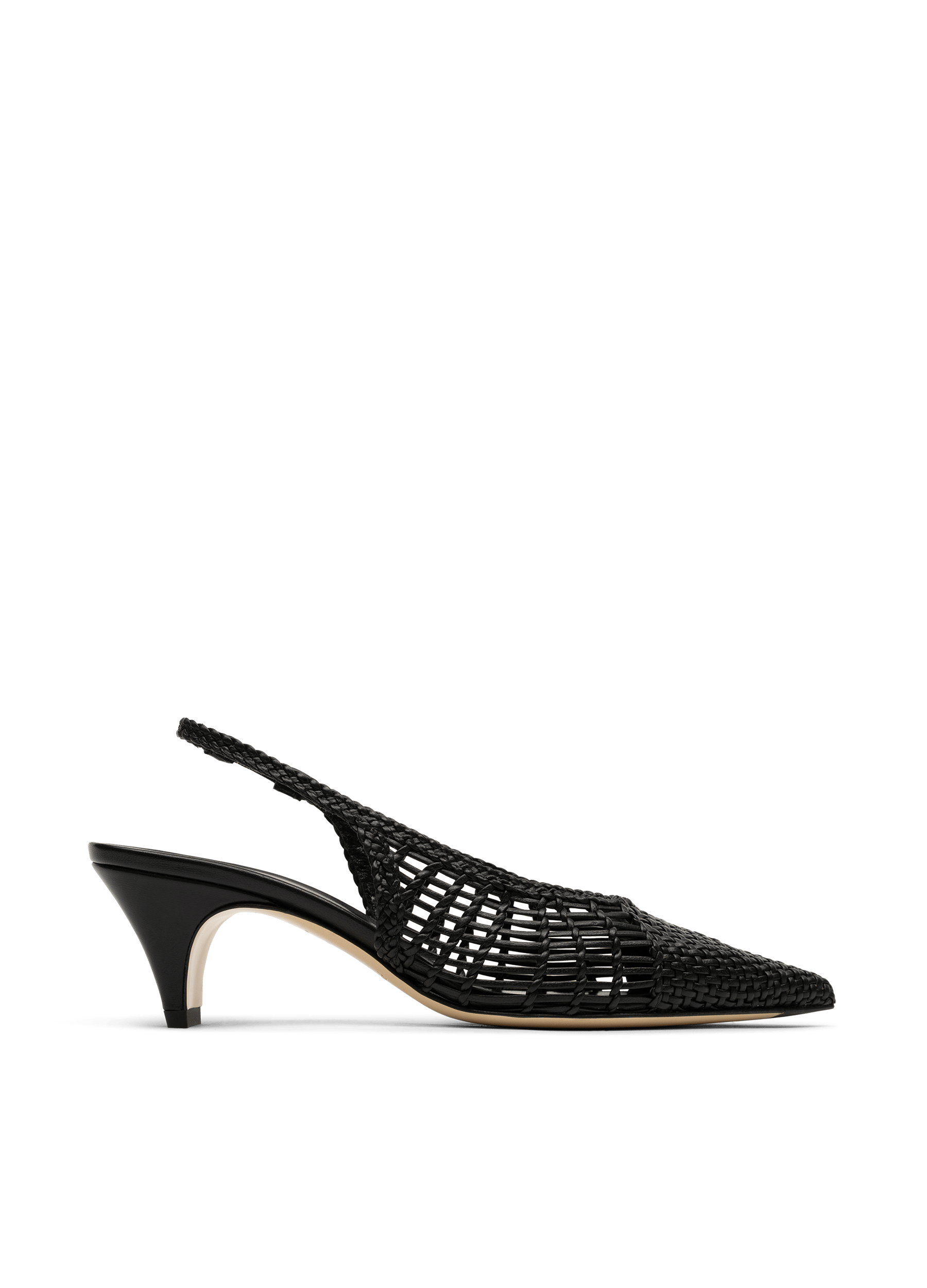 Sling back mella en nappa PARALLELE Noir