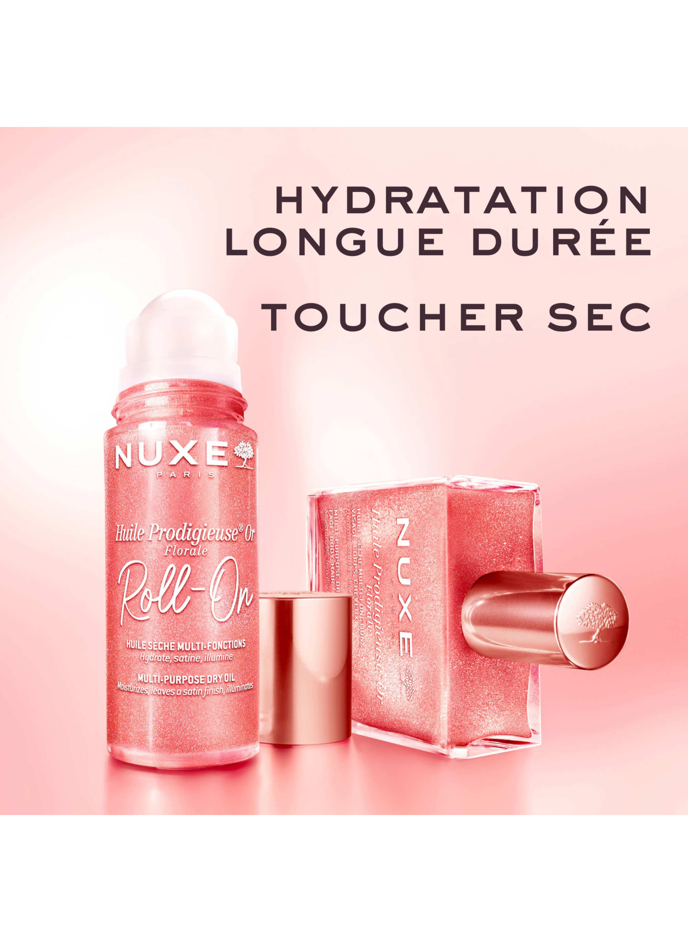 Floral Shimmering Dry Oil Roll-On NUXE No color