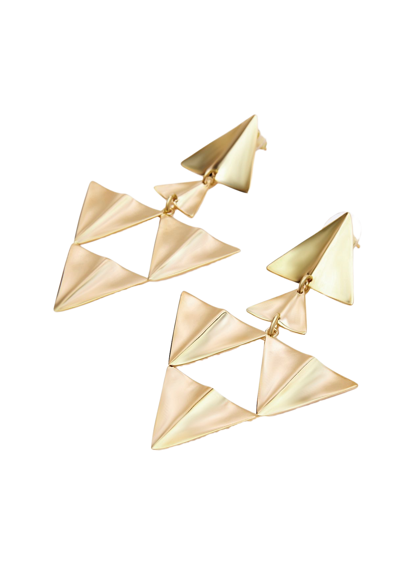 Geometrische Ohrringe Blair ISABEL MARANT Golden