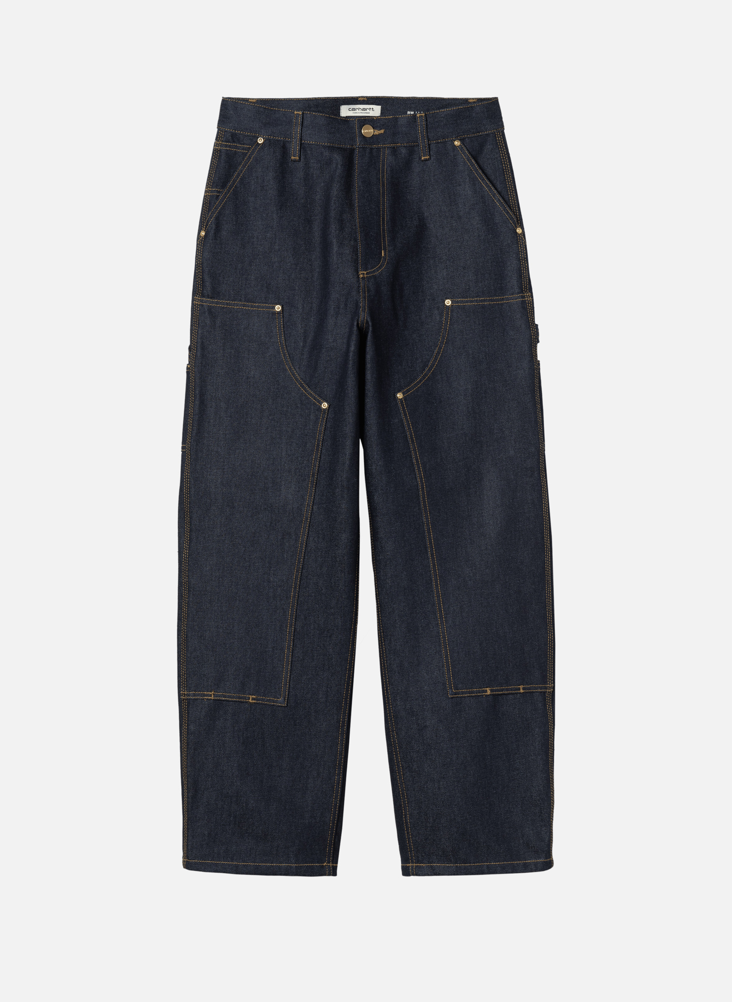 Jean w' brandon double knee pant CARHARTT WIP Bleu