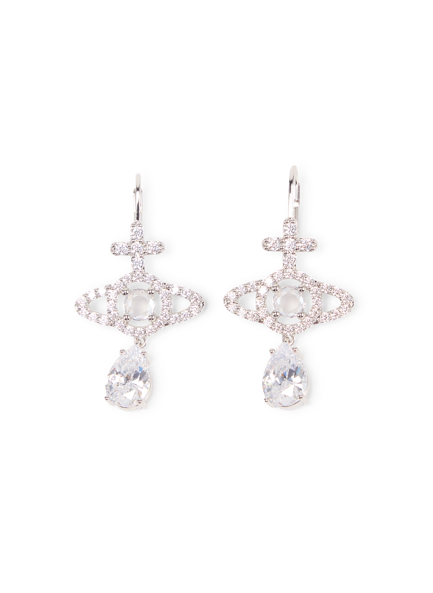 Boucles d'oreilles Olympia VIVIENNE WESTWOOD Argent