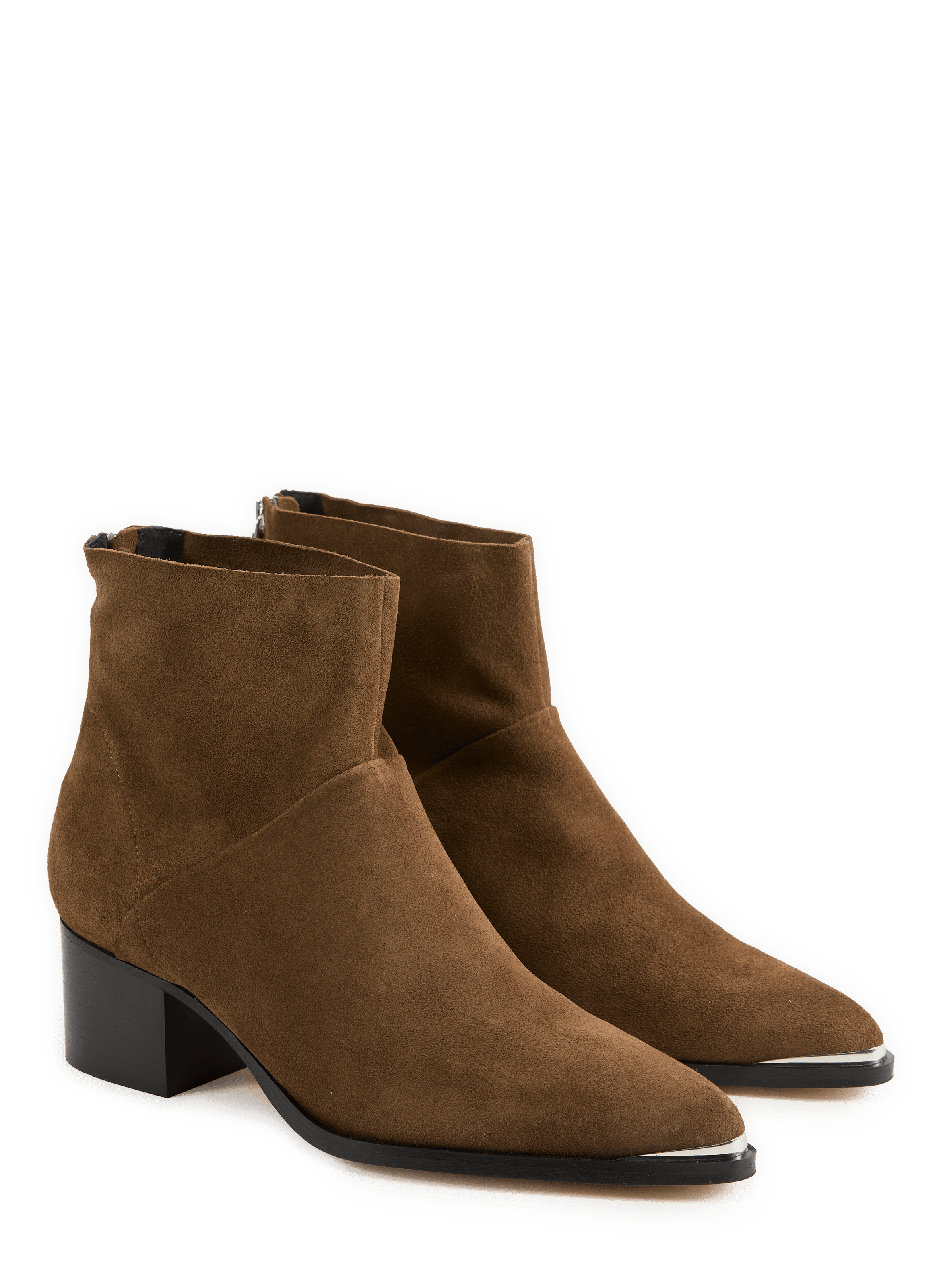 Leather ankle boots MAISON TOUFET Brown