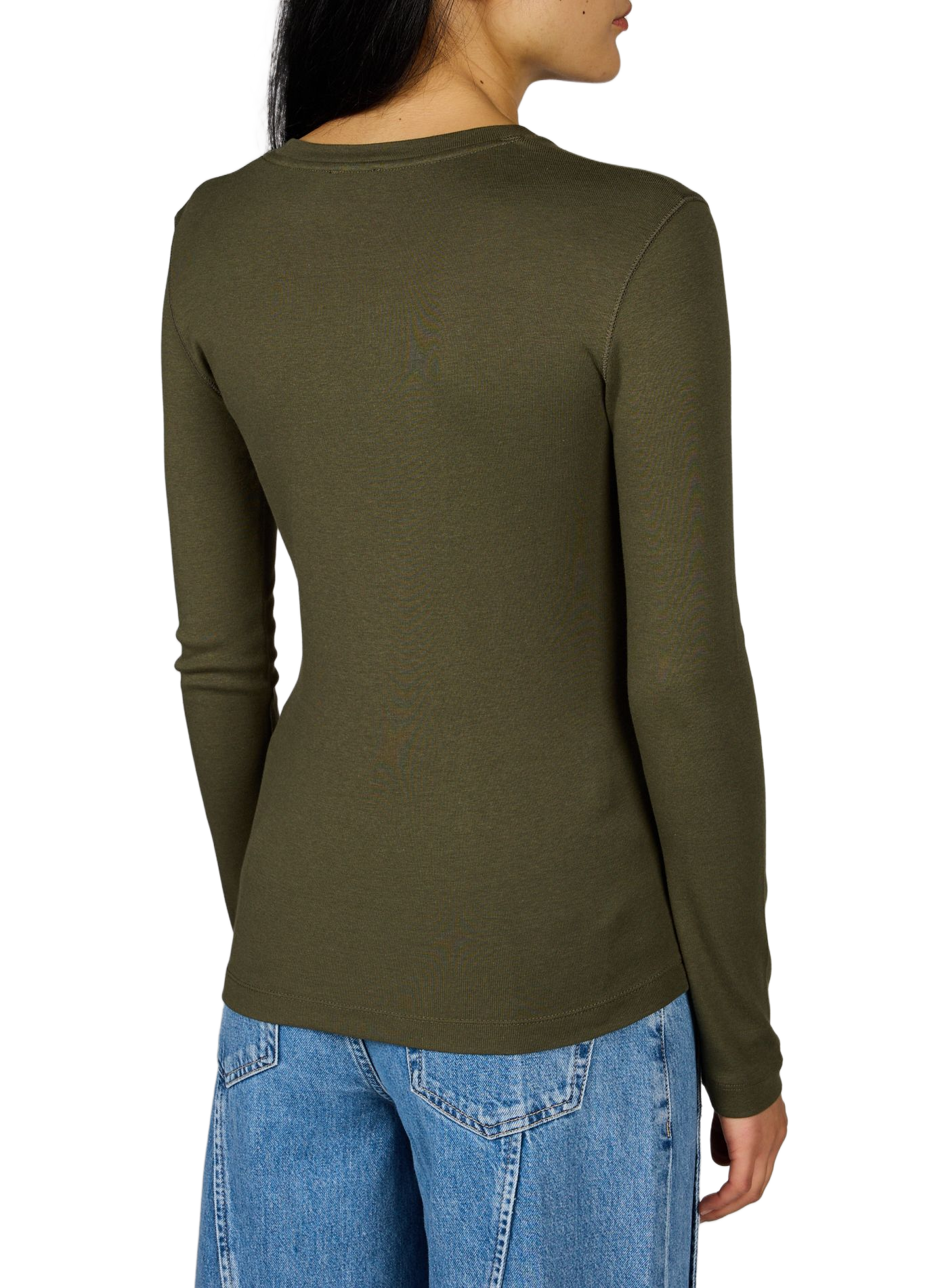 Logo-T-Shirt CLOSED Grun