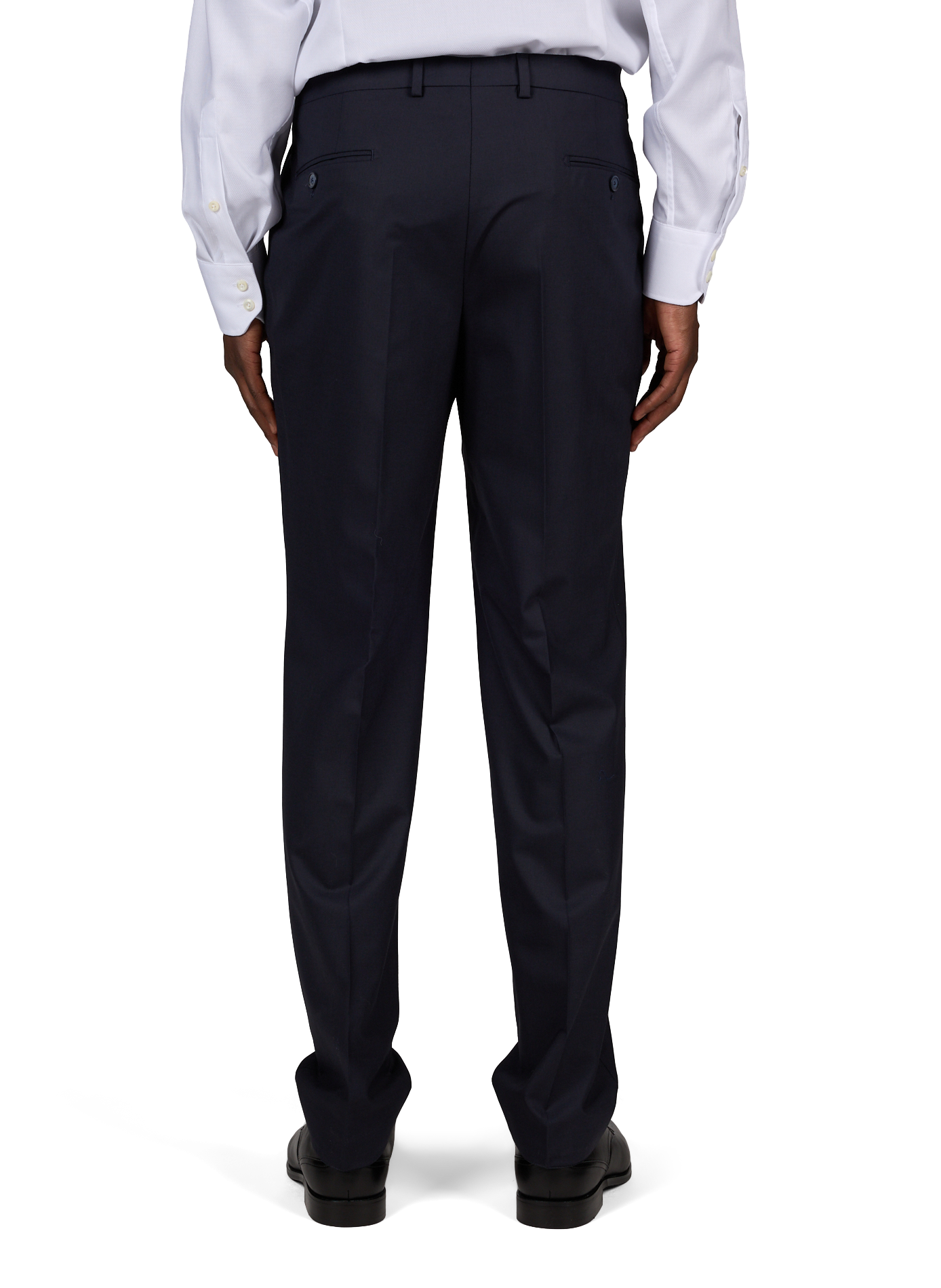 Pantaloni in lana vergine mista PIERRE CARDIN Blu