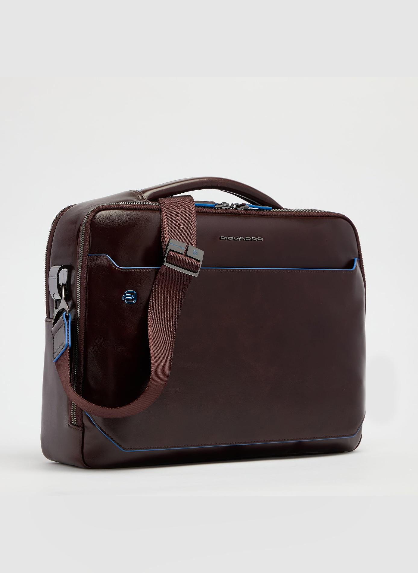 Sac à ordinateur 15,6" personnalisable PIQUADRO Marron