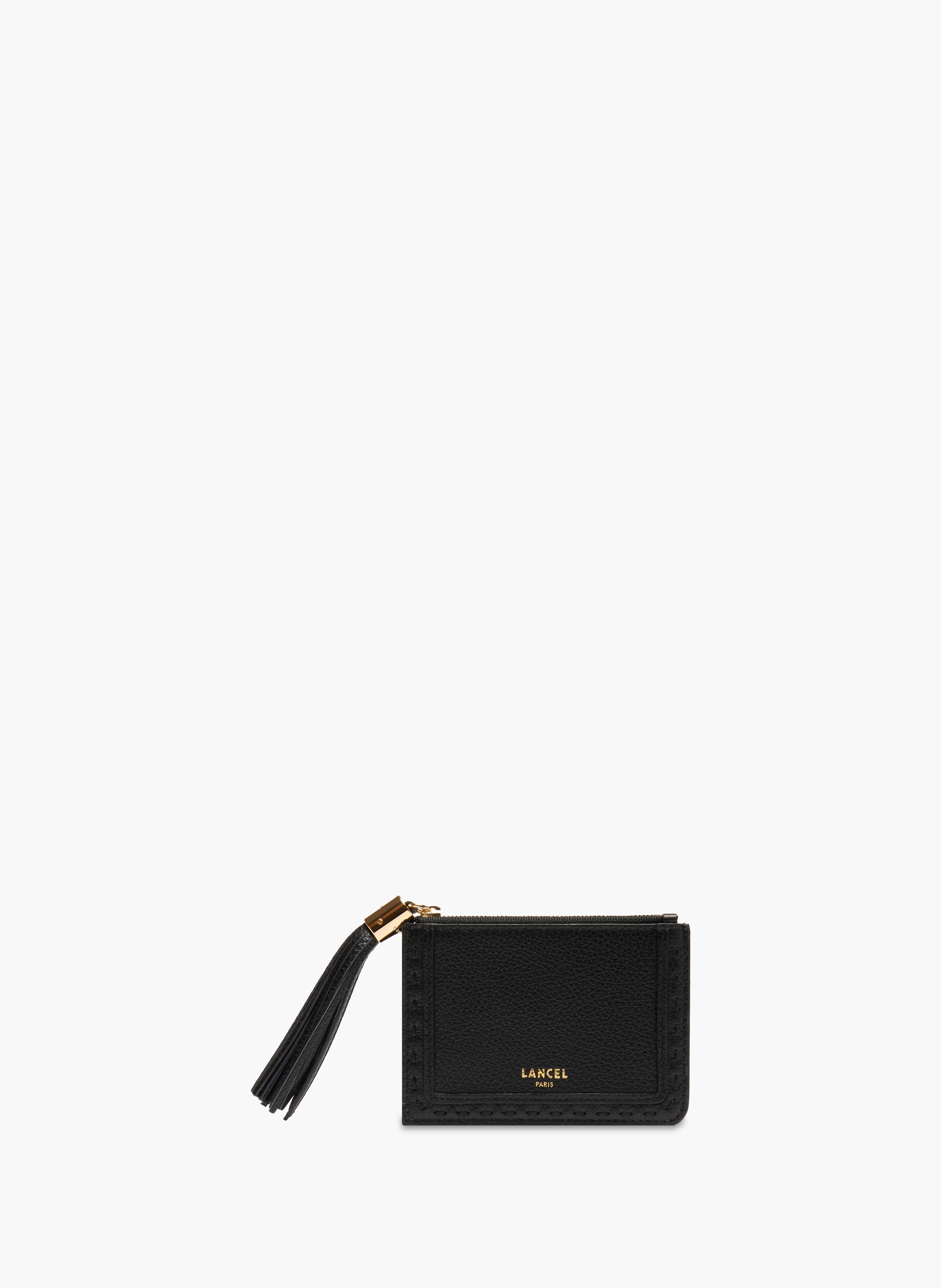 Porte-cartes premier flirt de lancel en cuir LANCEL Noir