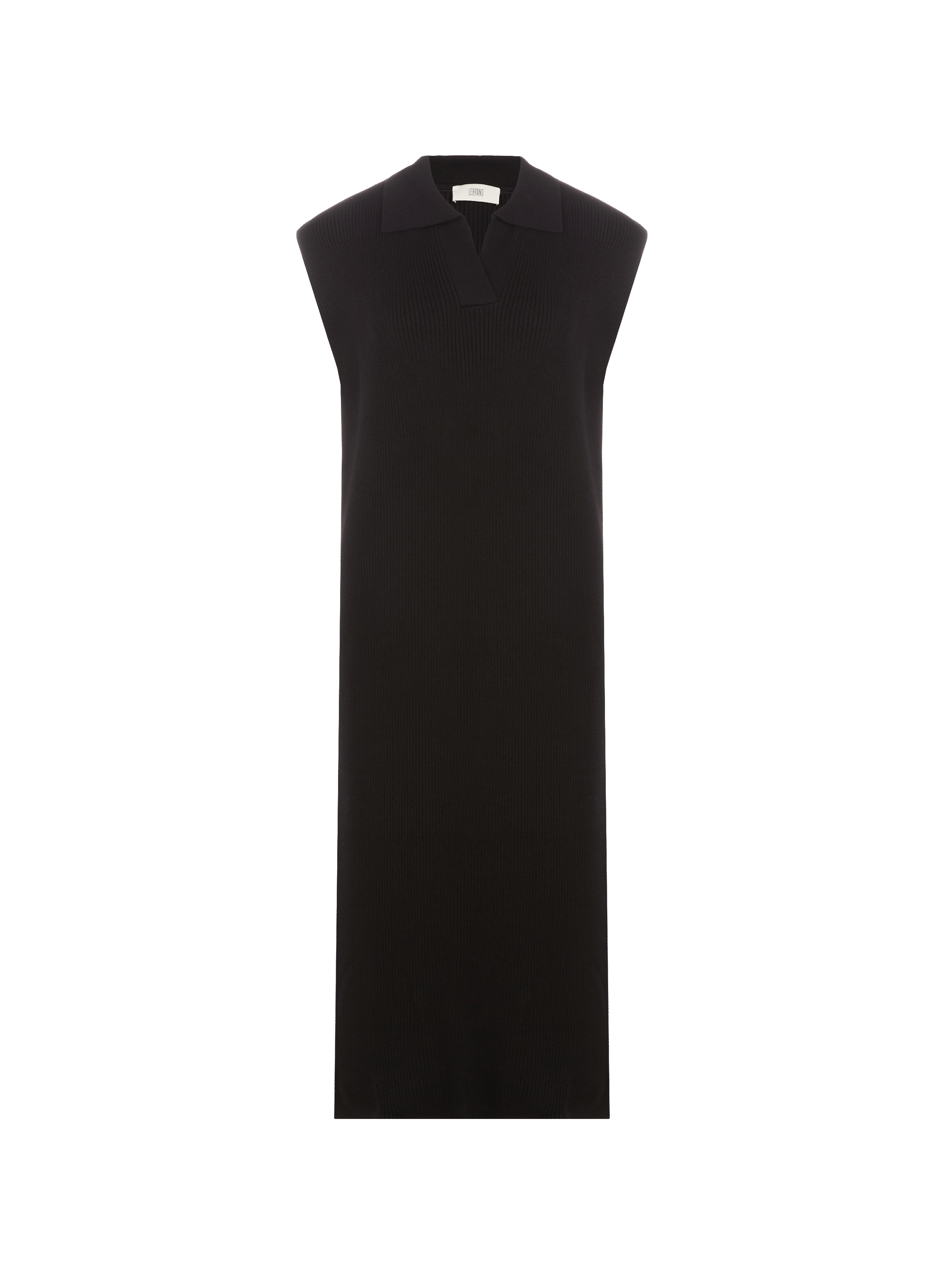 Longue robe en maille