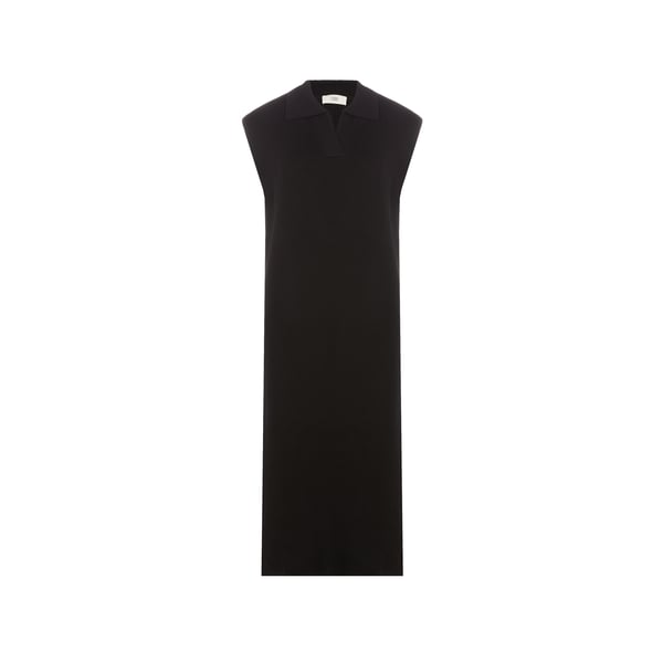 Longue robe en maille