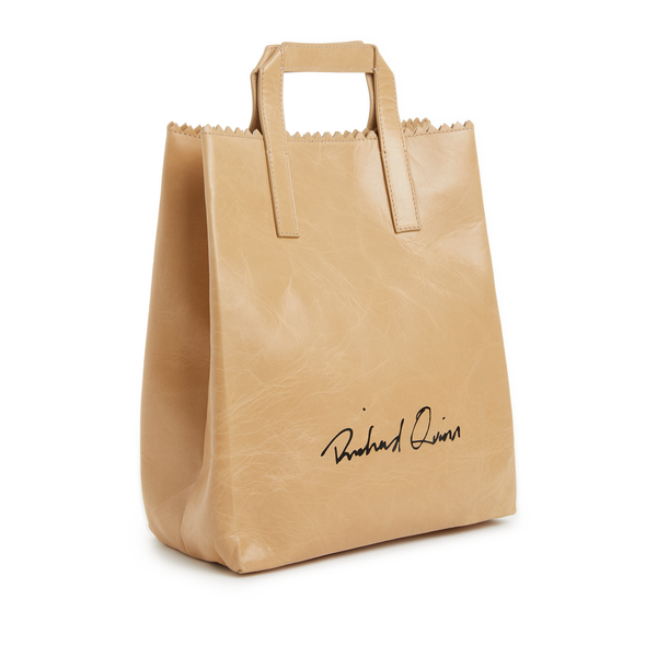 Richard Quinn Leather Tote Bag