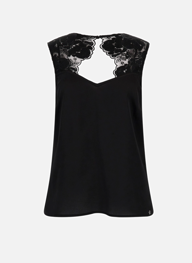 Top mit GUESS -Spitze