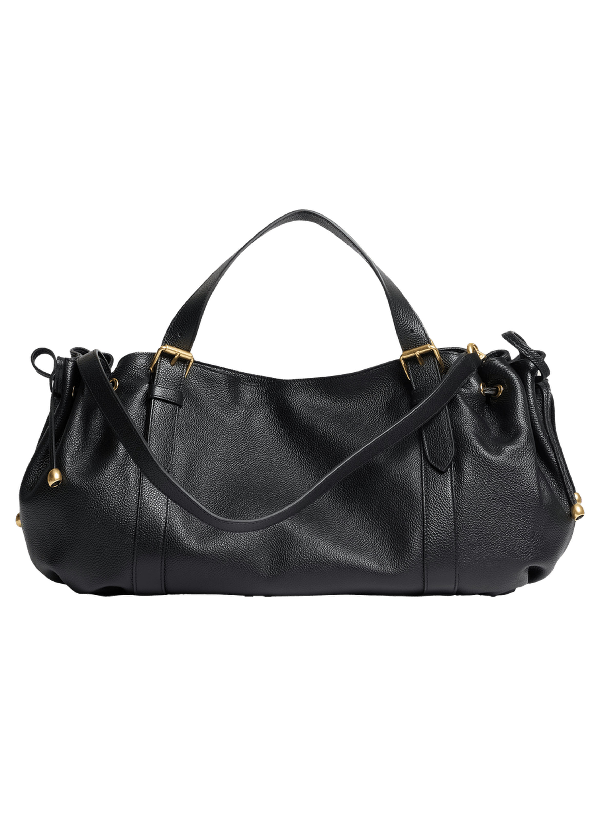 Sac à main en cuir grainé - le 24h GERARD DAREL Noir