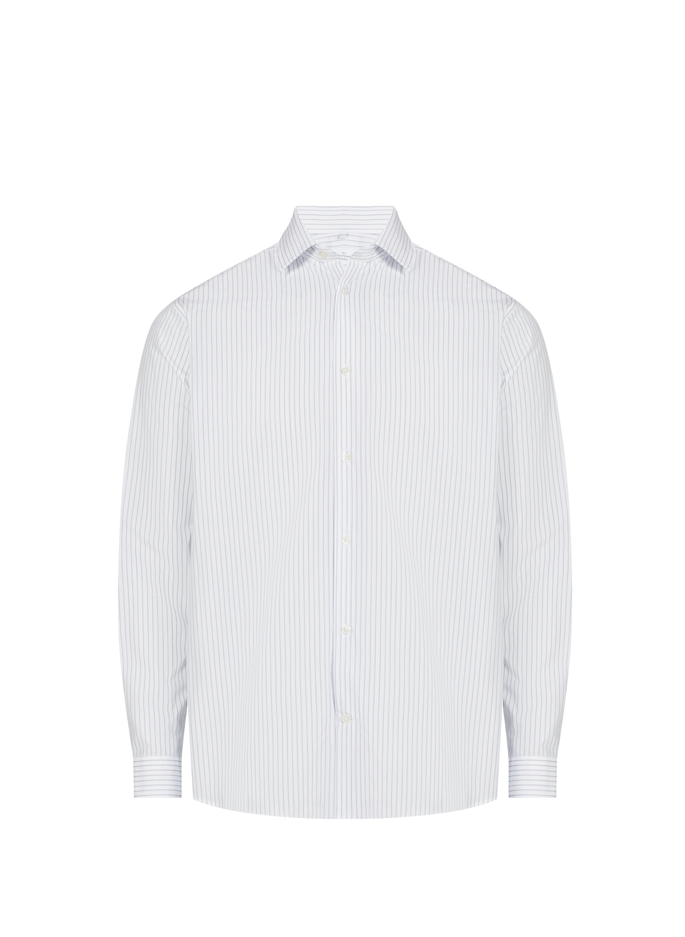 Chemise rayée en popeline Foras AU PRINTEMPS PARIS Blanc