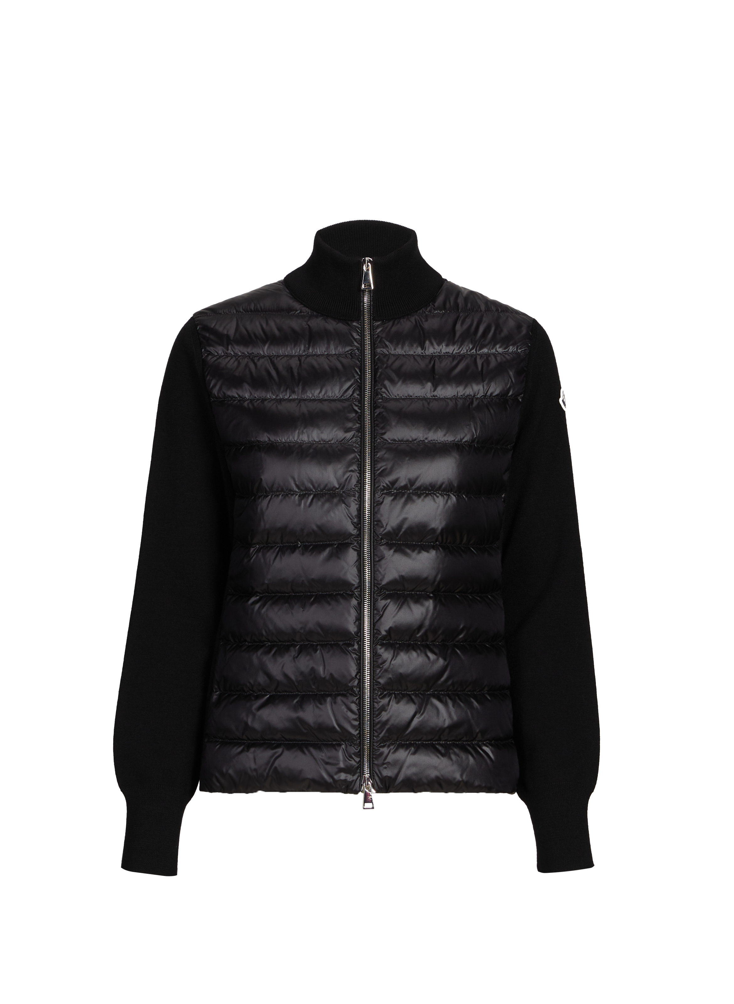 Bi-material jacket  MONCLER Black