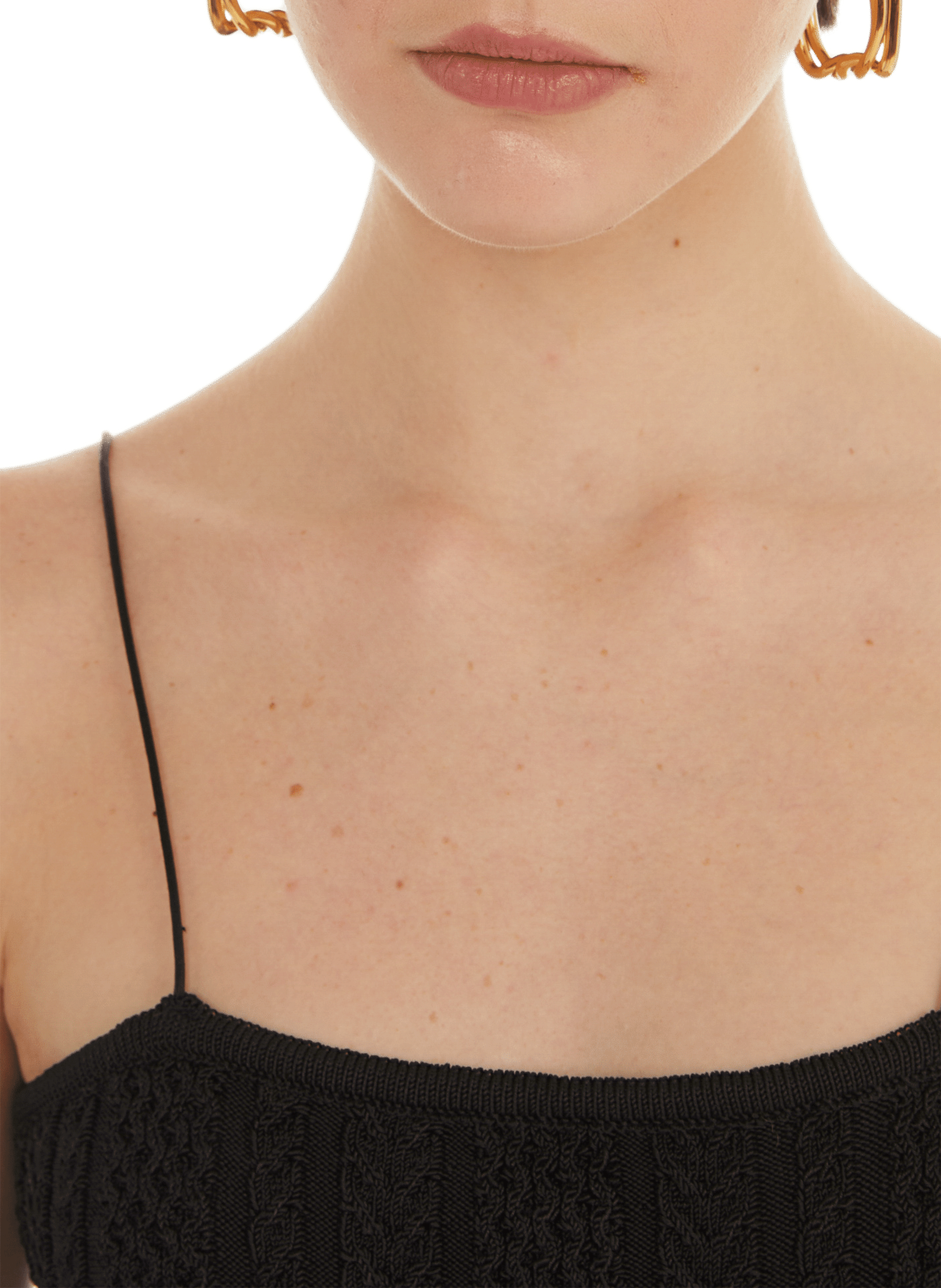 Les petites créoles Nodi  JACQUEMUS Doré