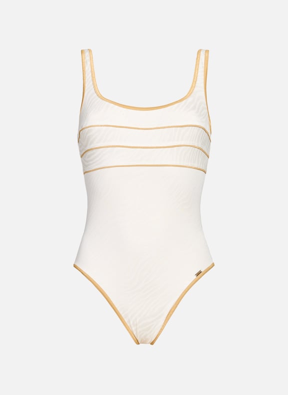 Maillot de bain 1 pièce Bellemare Blanc by LIVIA LIVIA Maillot de bain 1 pièce Bellemare Blanc