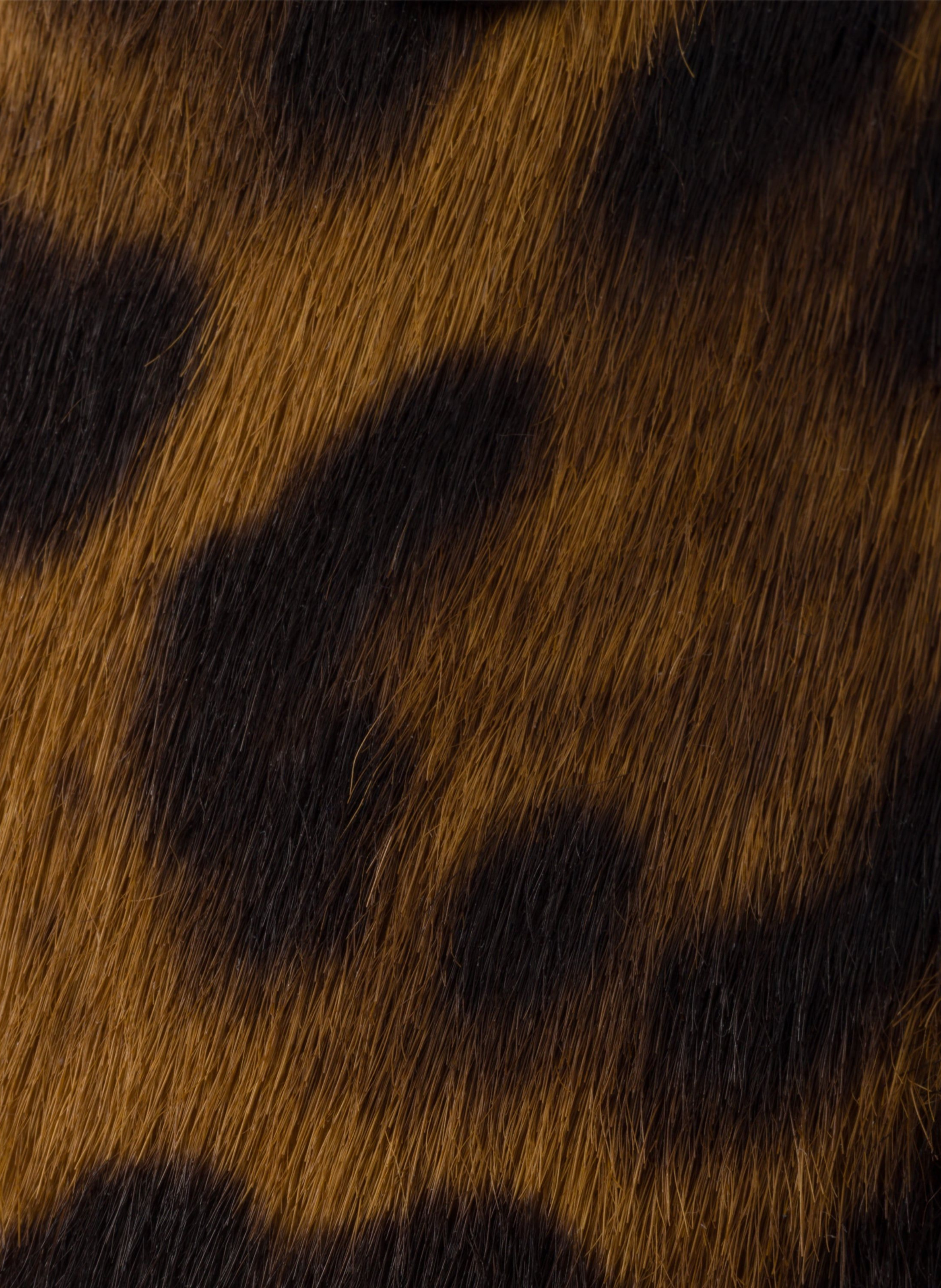 Ballerines en cuir imprimé PRADA Beige