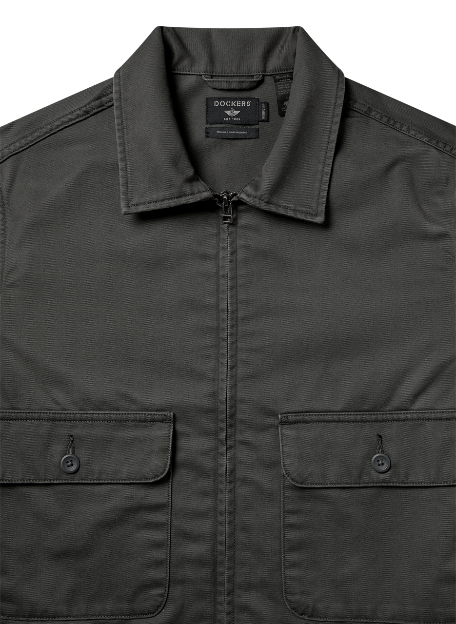 Veste légère en coton DOCKERS Kaki