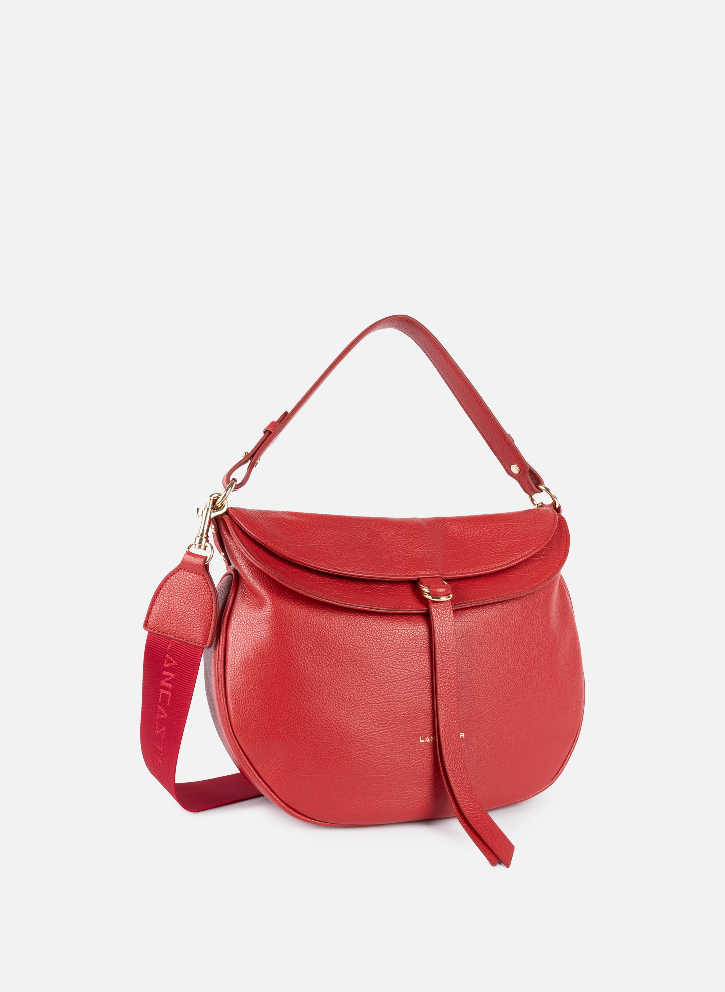 Large shoulder bag - Dune Gaia LANCASTER Red