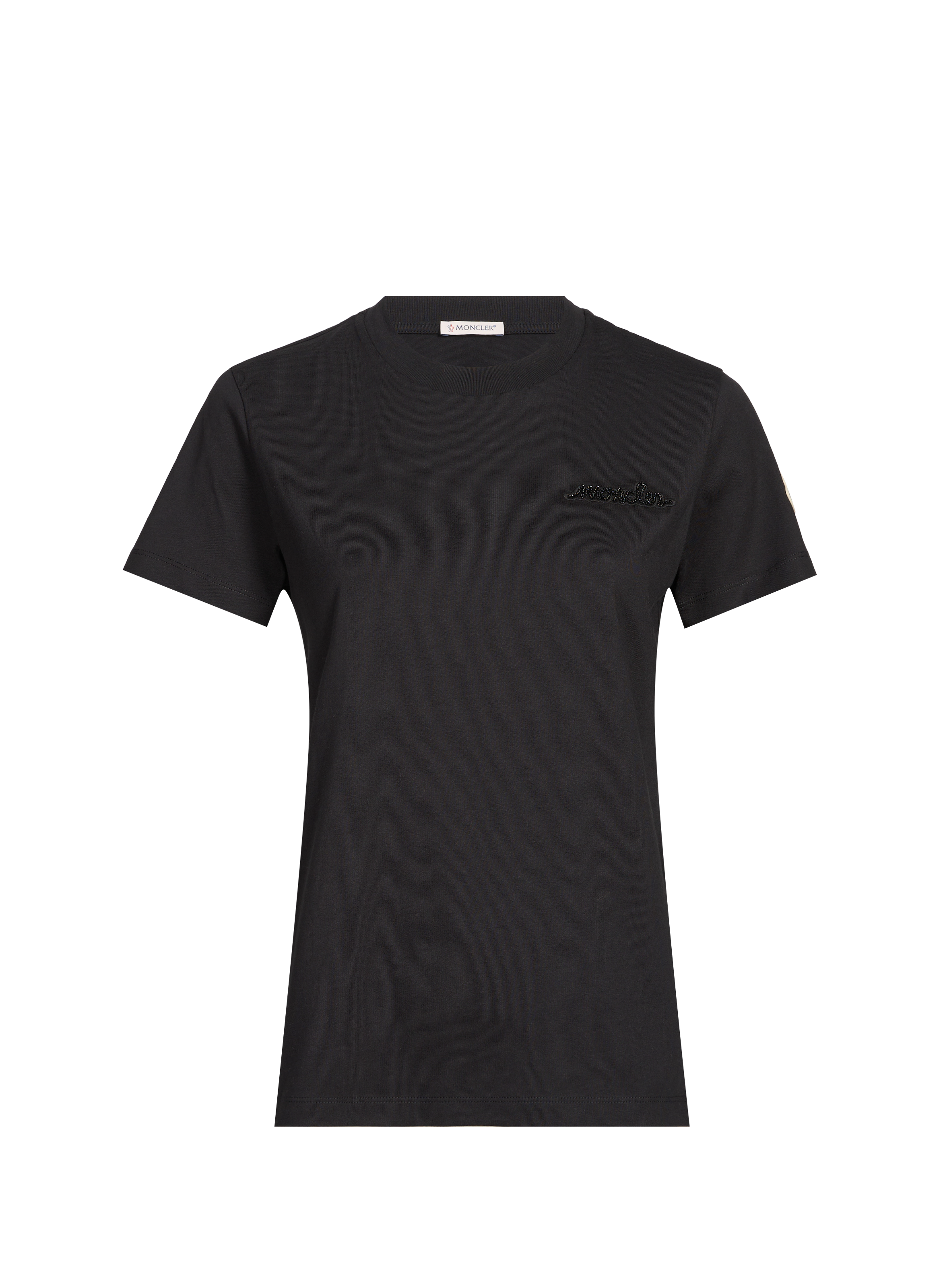 Classic Cotton T-Shirt MONCLER Black