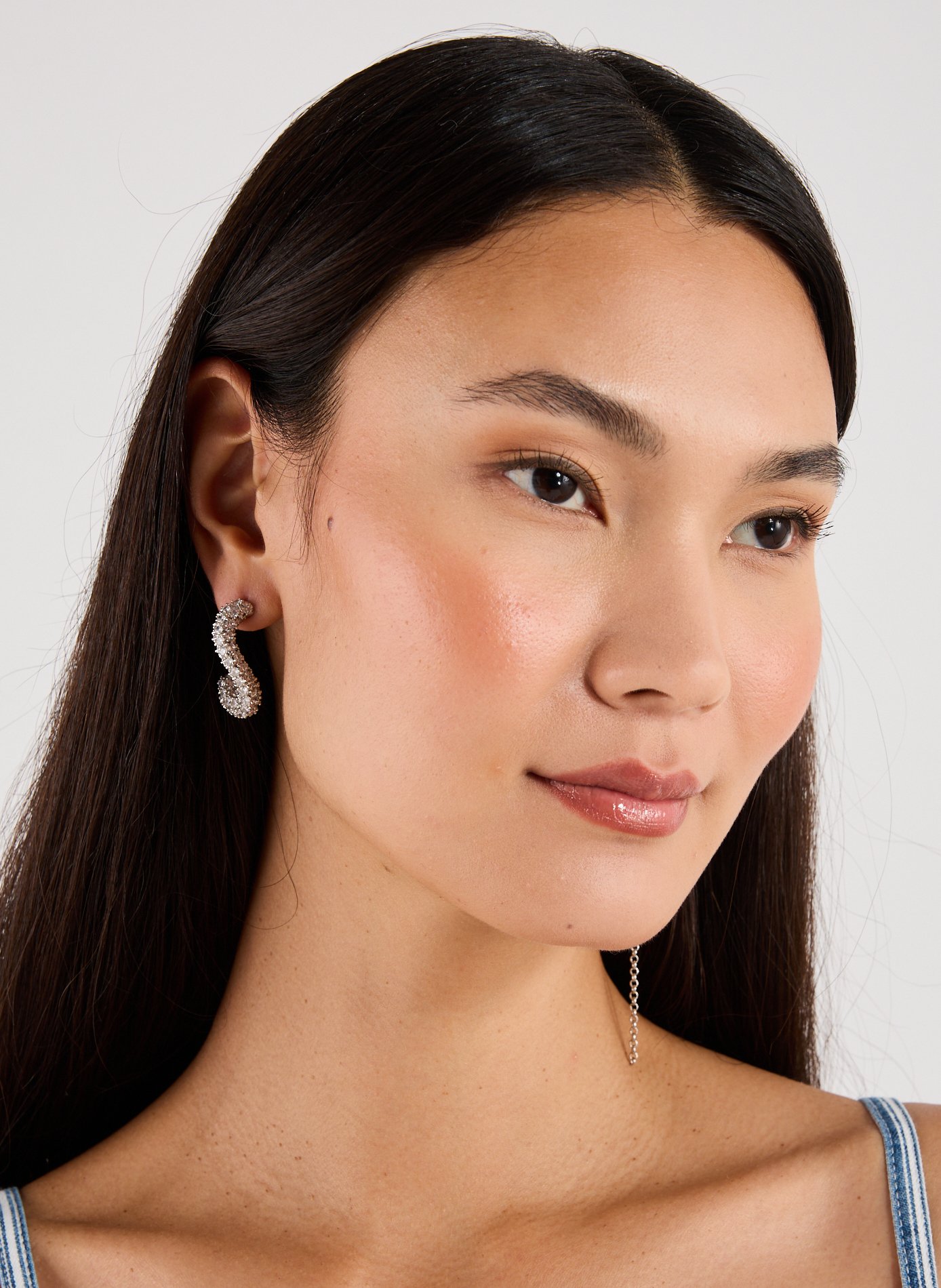 Boucles d'oreilles Lotta JUSTINE CLENQUET Argent