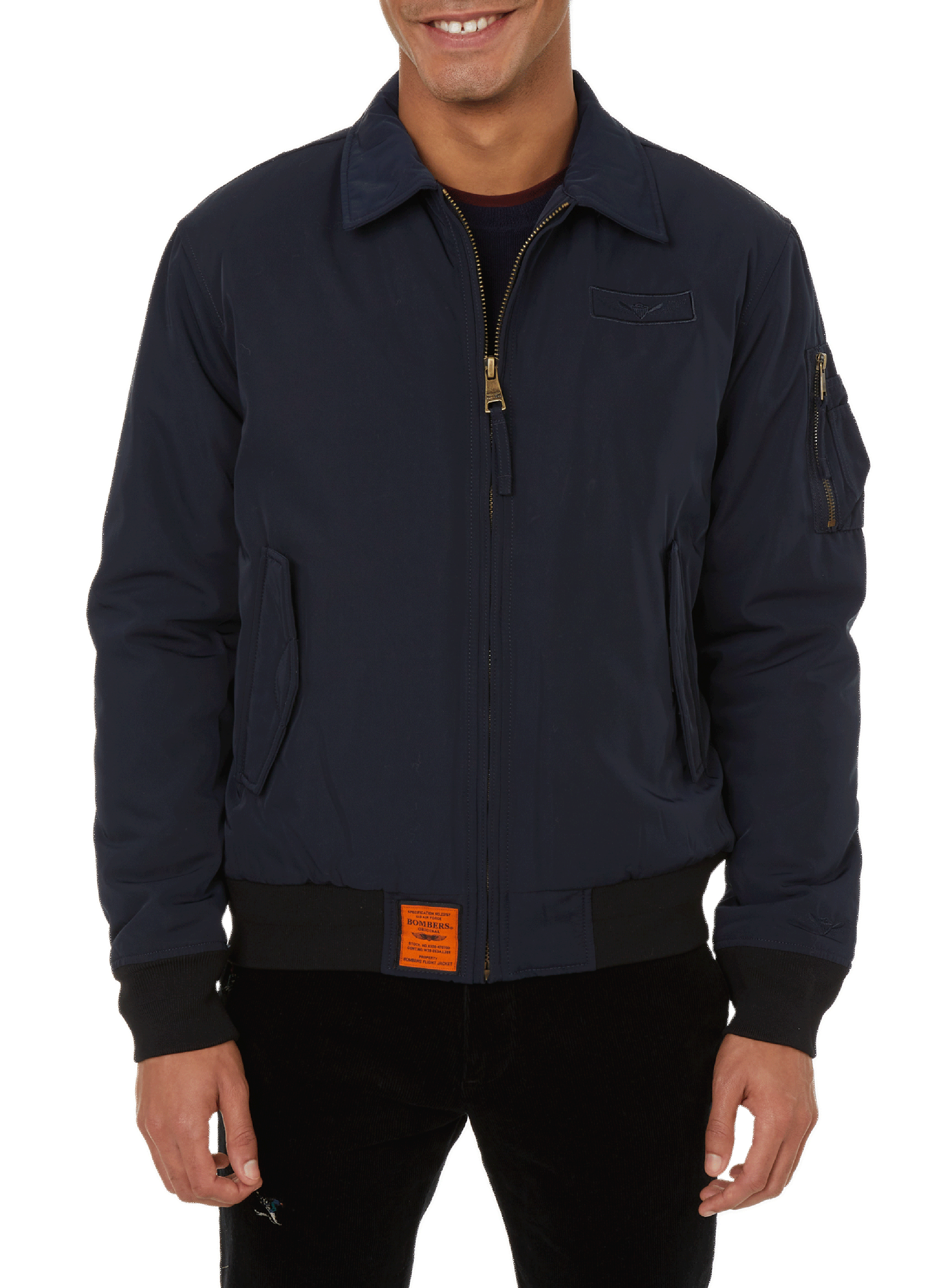 BOMBERS ORIGINAL Bomberjacke Cornell Blau