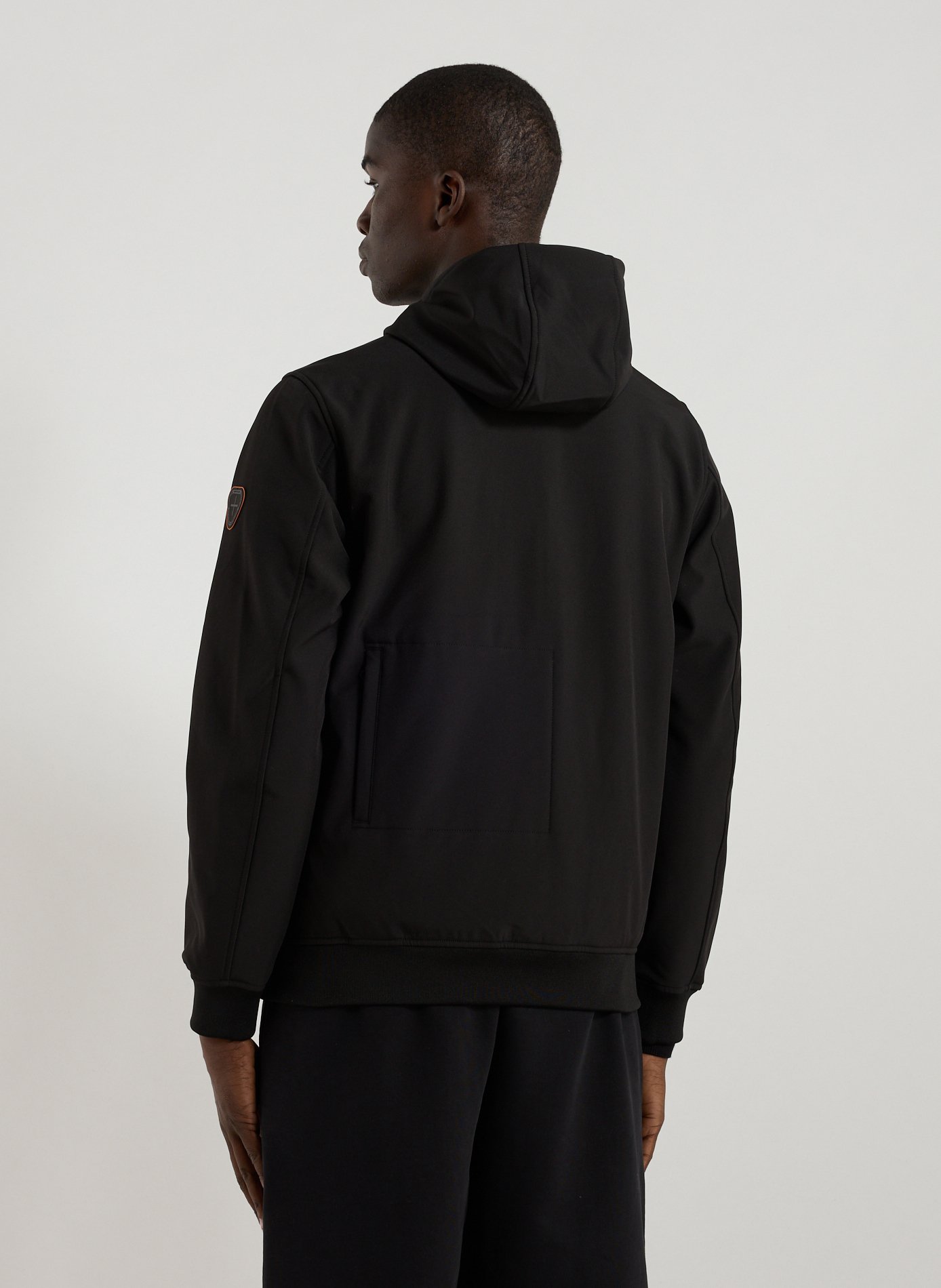 Veste à capuche softshell Rony GERTRUDE ET GASTON Noir