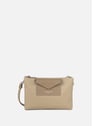 Double pochette - storm kba | Beige by LANCASTER LANCASTER Double pochette - storm kba | Beige