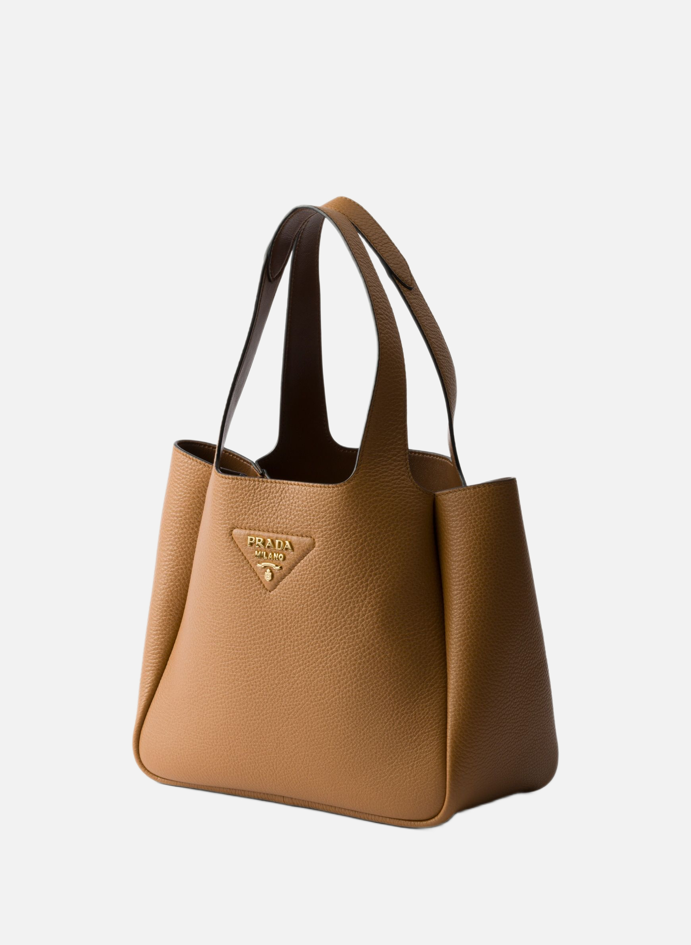 Petit cabas en cuir Marron