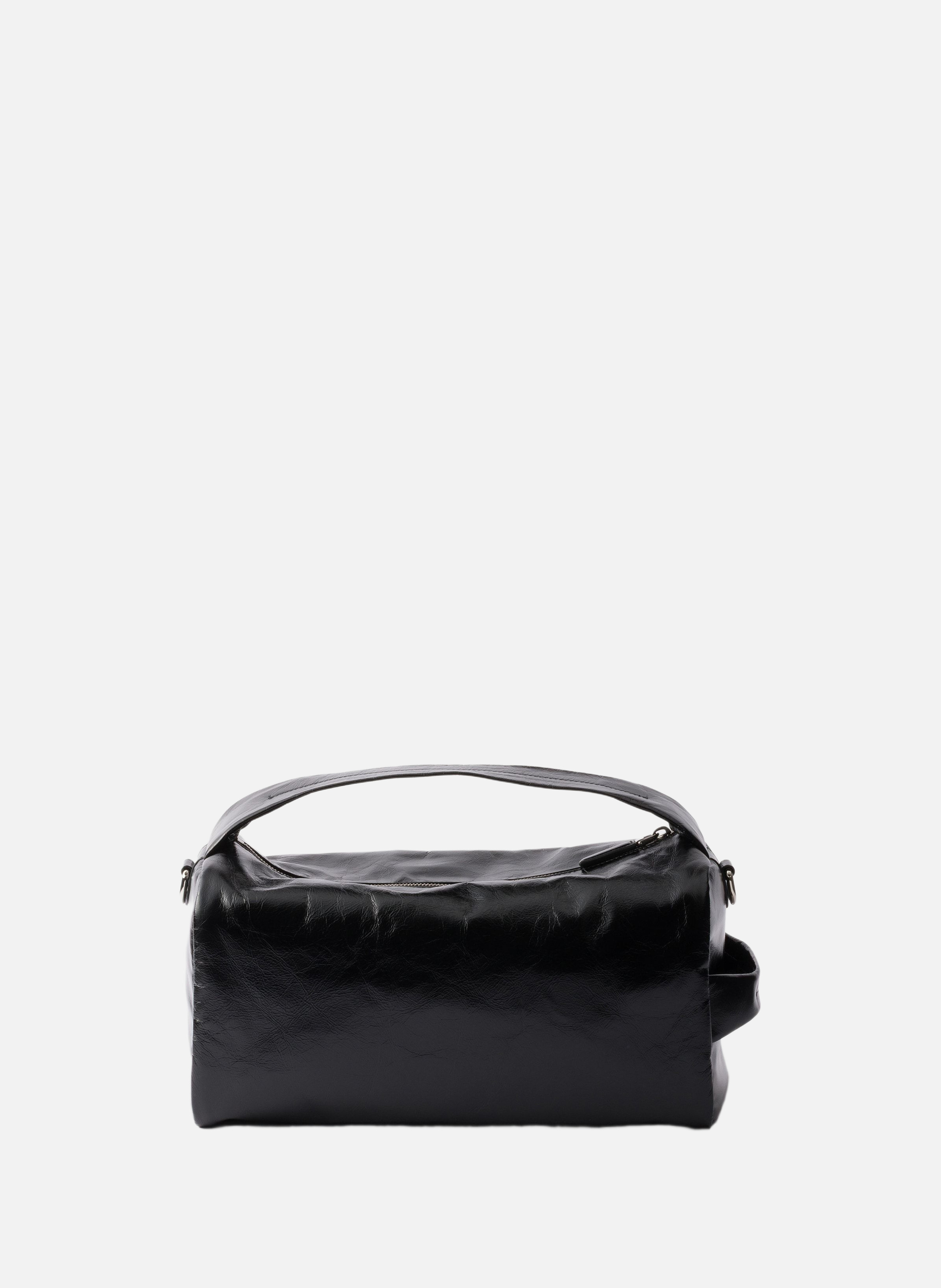 Sac à bandoulière en cuir Noir