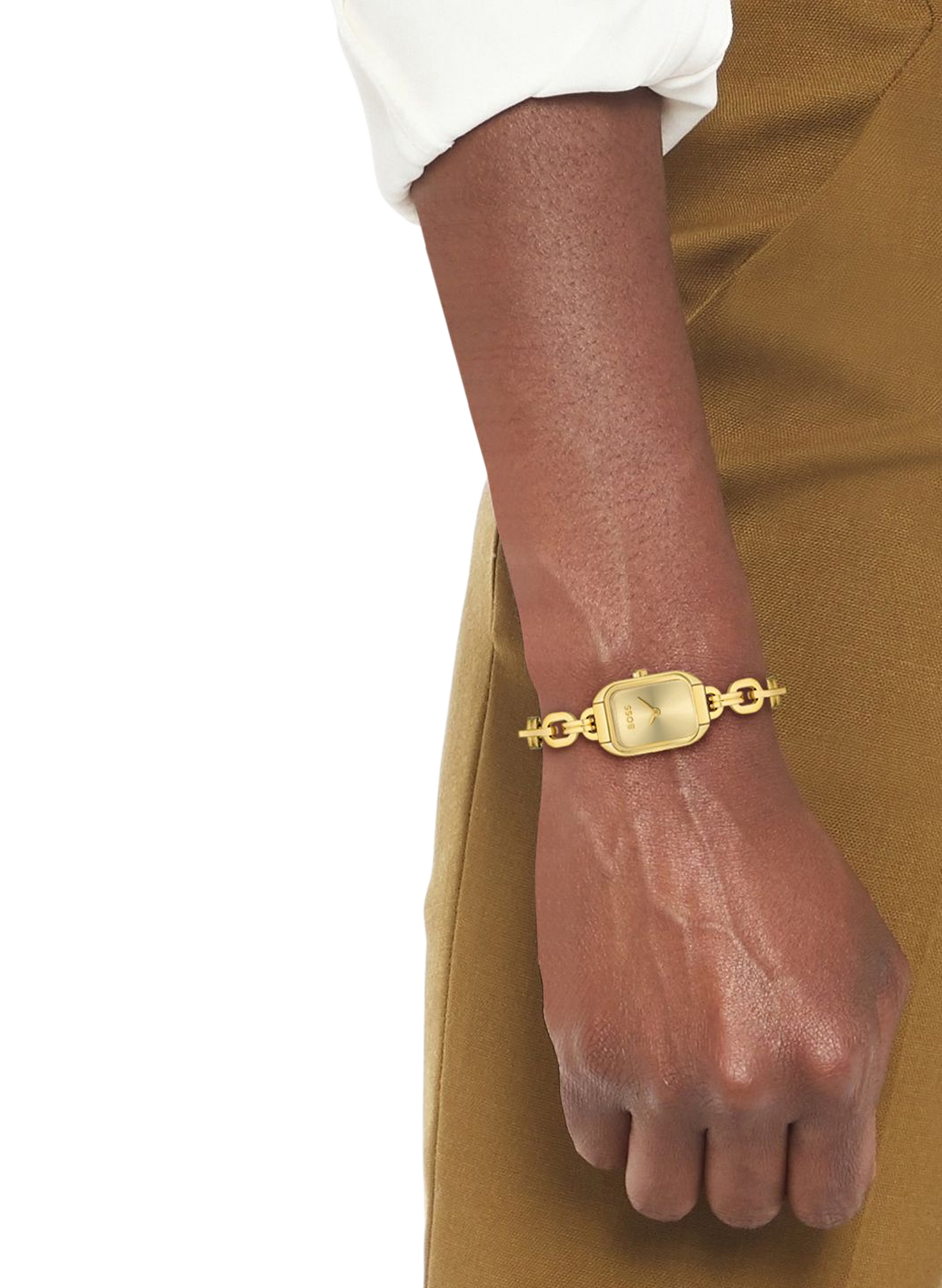 Montre quartz à bracelet chaîne BOSS No color