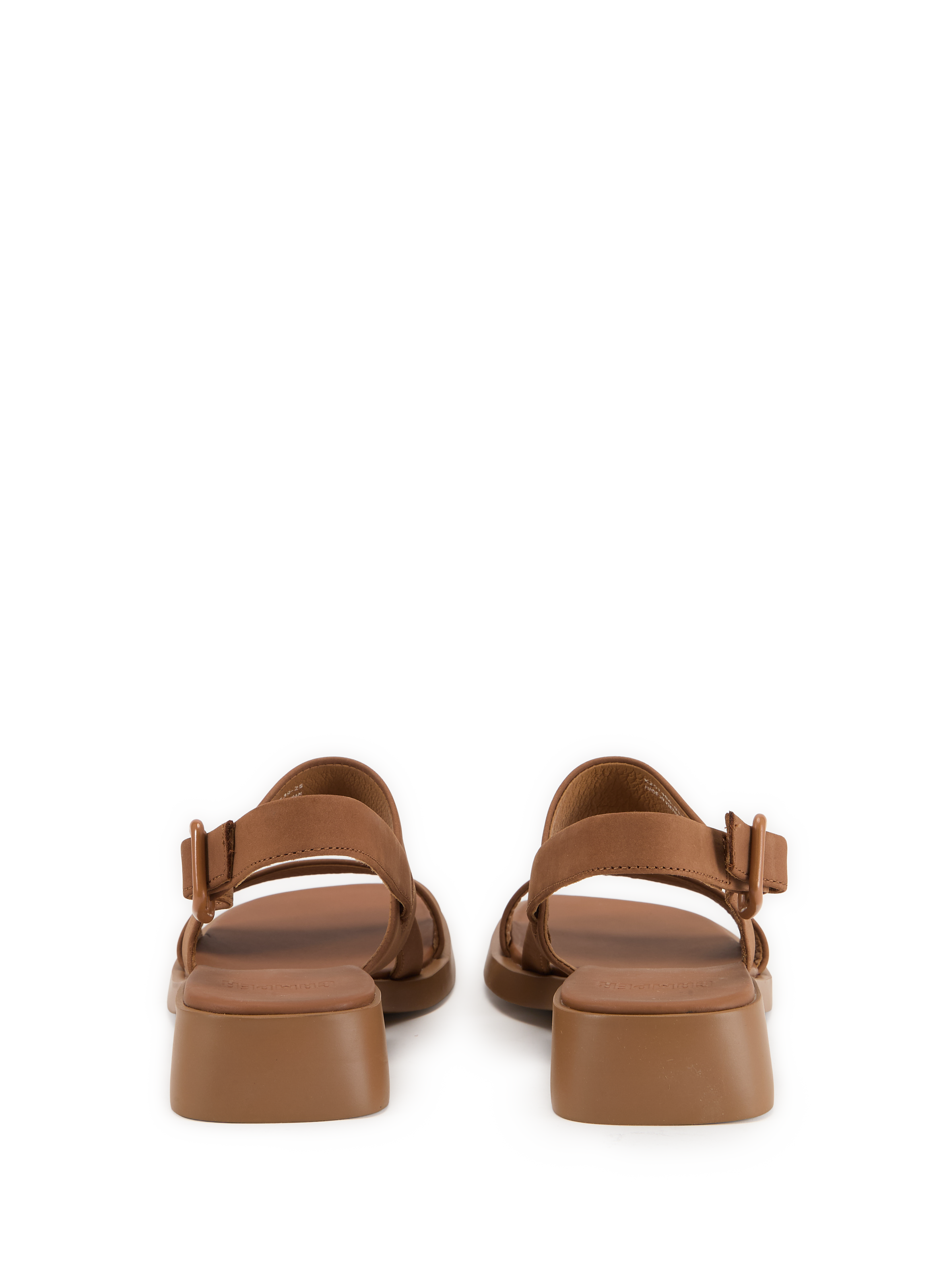 Sandales Dana en cuir de vache CAMPER Marron