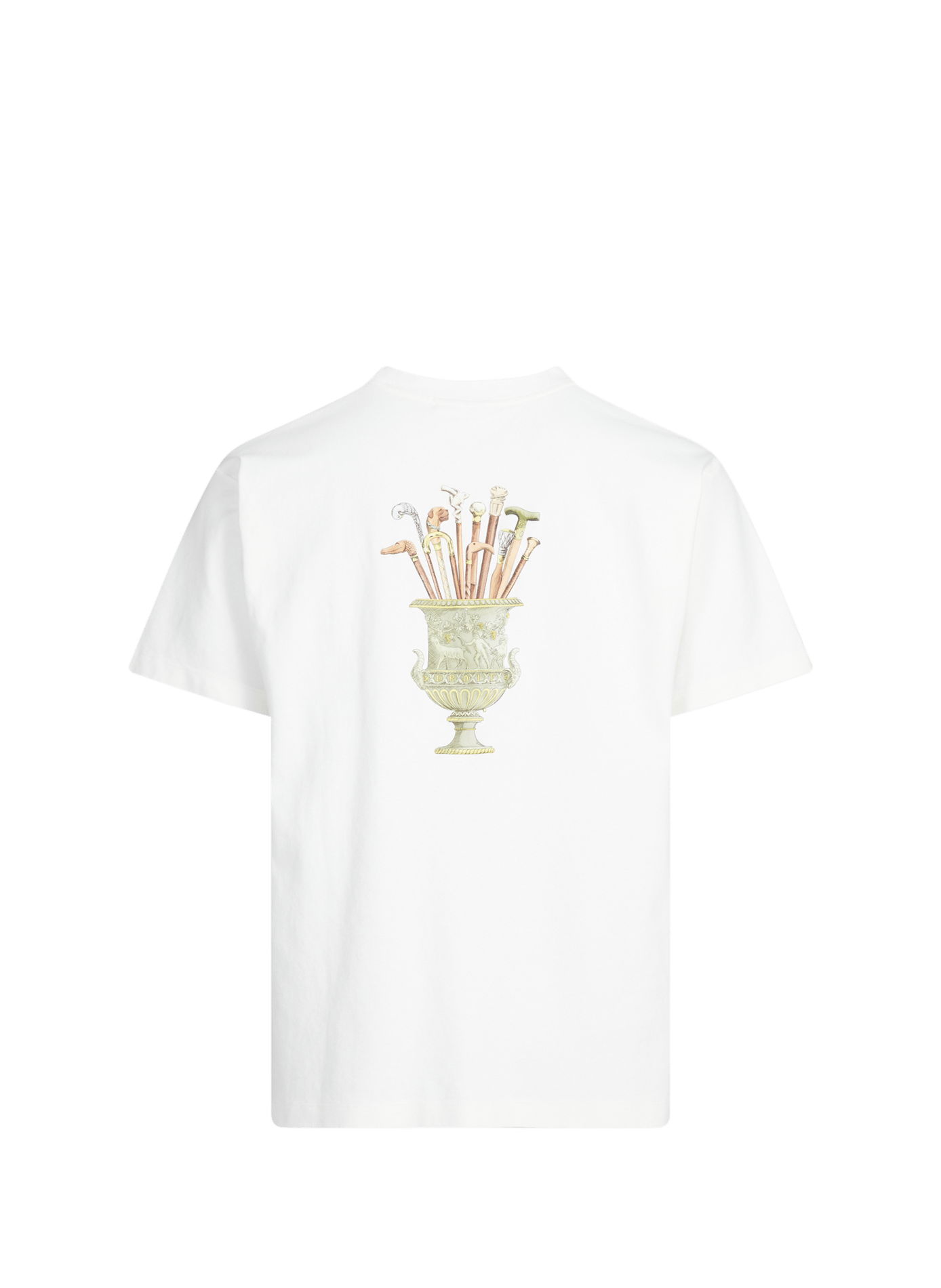 T-shirt à imprimé en coton DROLE DE MONSIEUR Beige