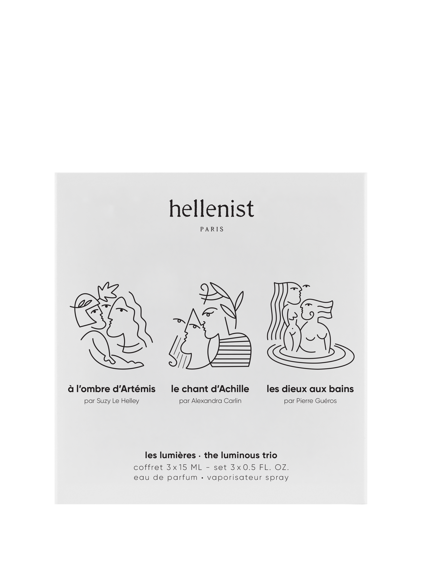 Coffret "Les Lumières" - Eaux de Parfum HELLENIST No color