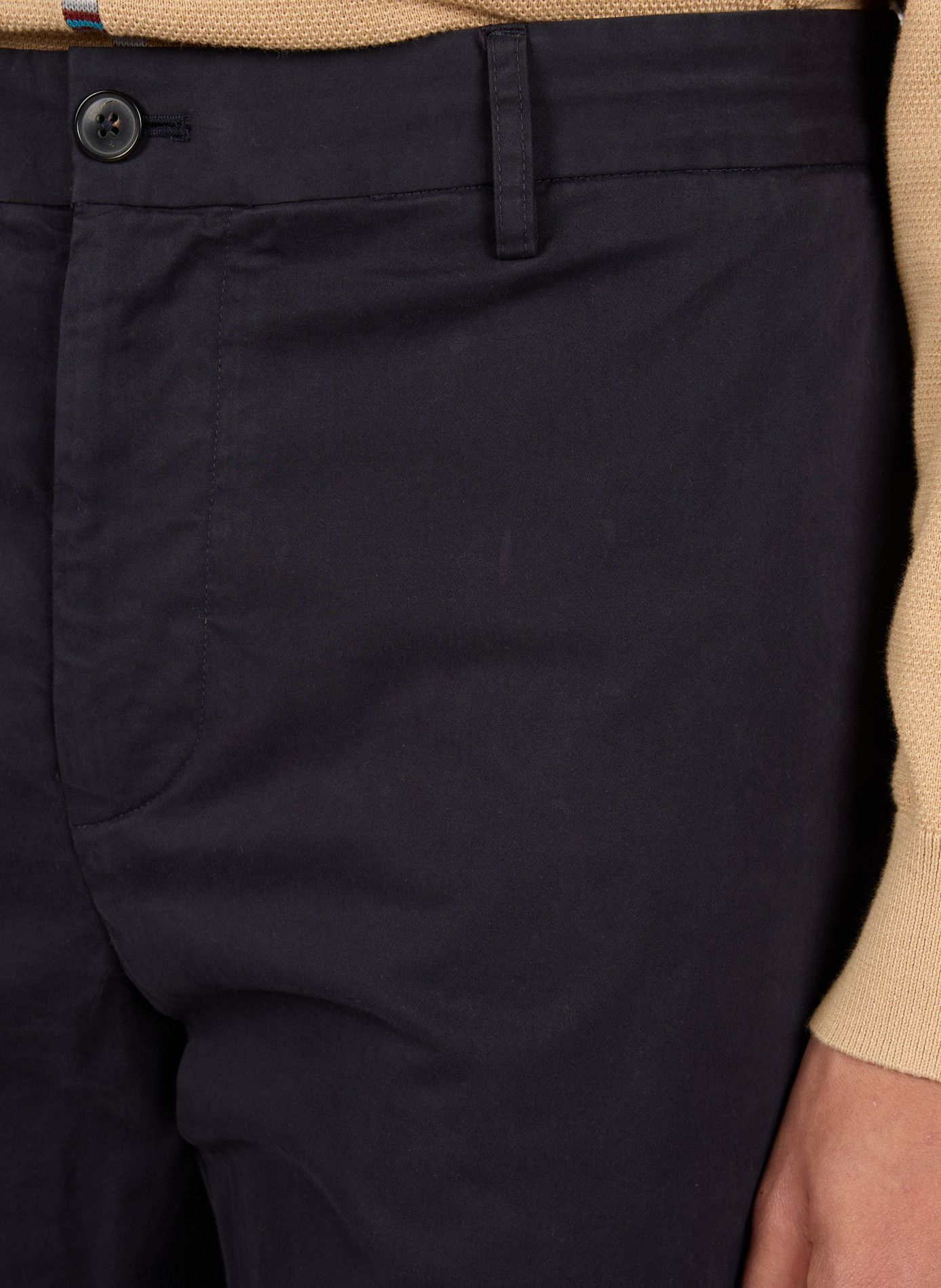 Pantalon chino en coton mélangé PAUL SMITH Bleu