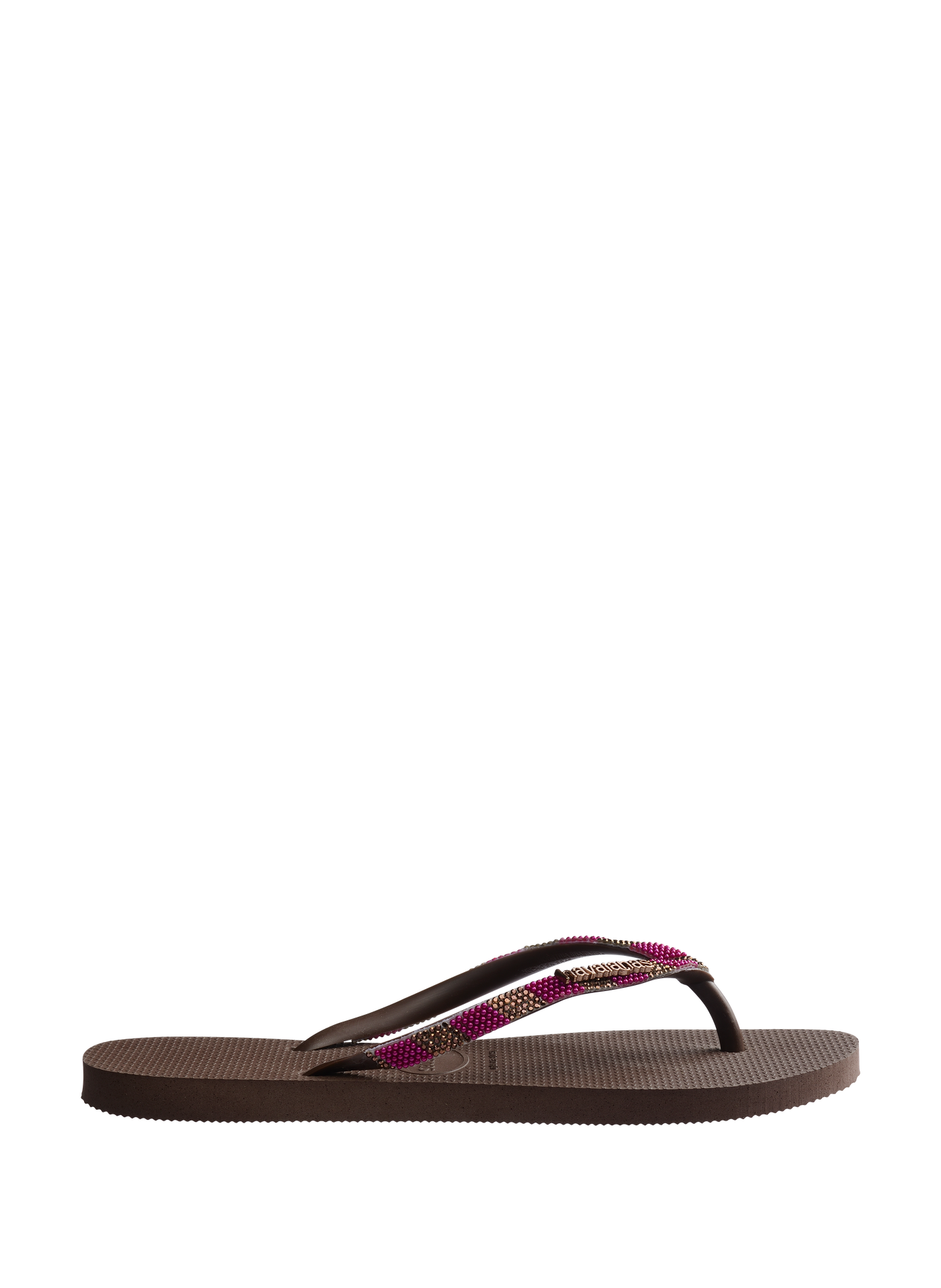 Tongs Slim Glow HAVAIANAS Marron