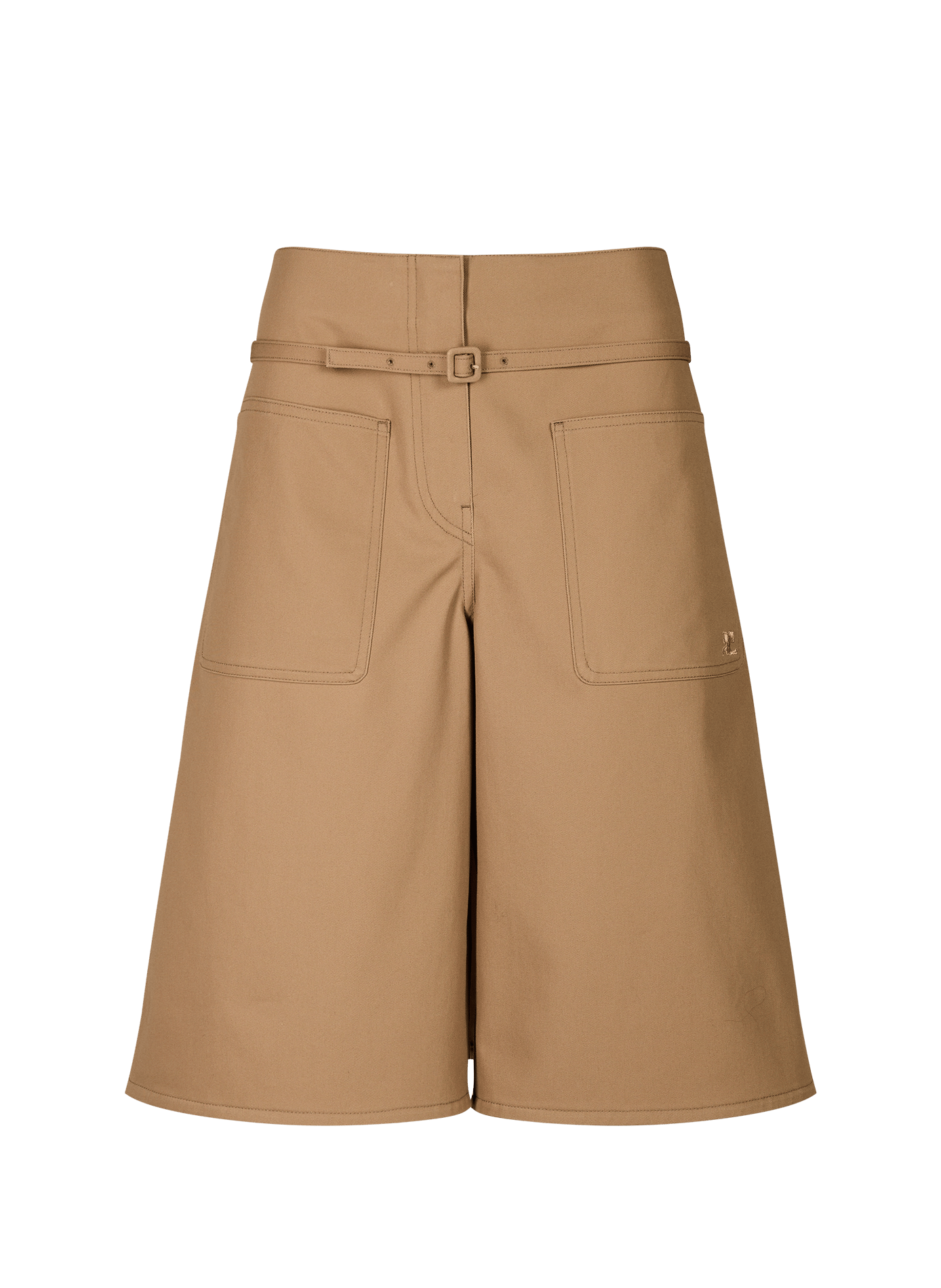 Bermuda in cotone COURRÈGES Marrone