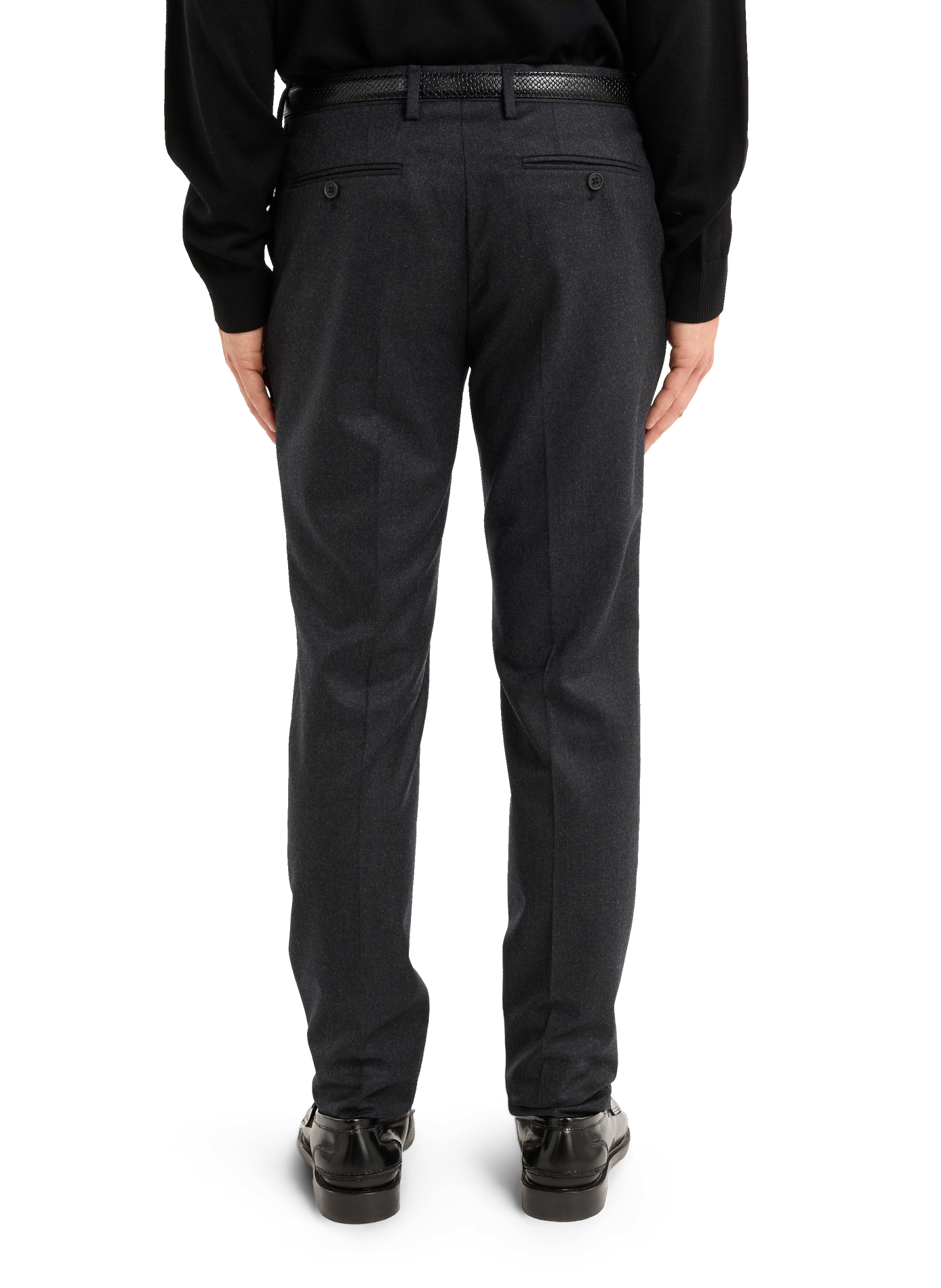 Pantalon de costume slim en laine SAISON 1865 Gris