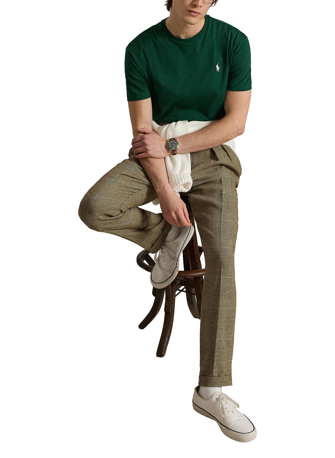 Classic Cotton T-Shirt | Green POLO RALPH LAUREN Men