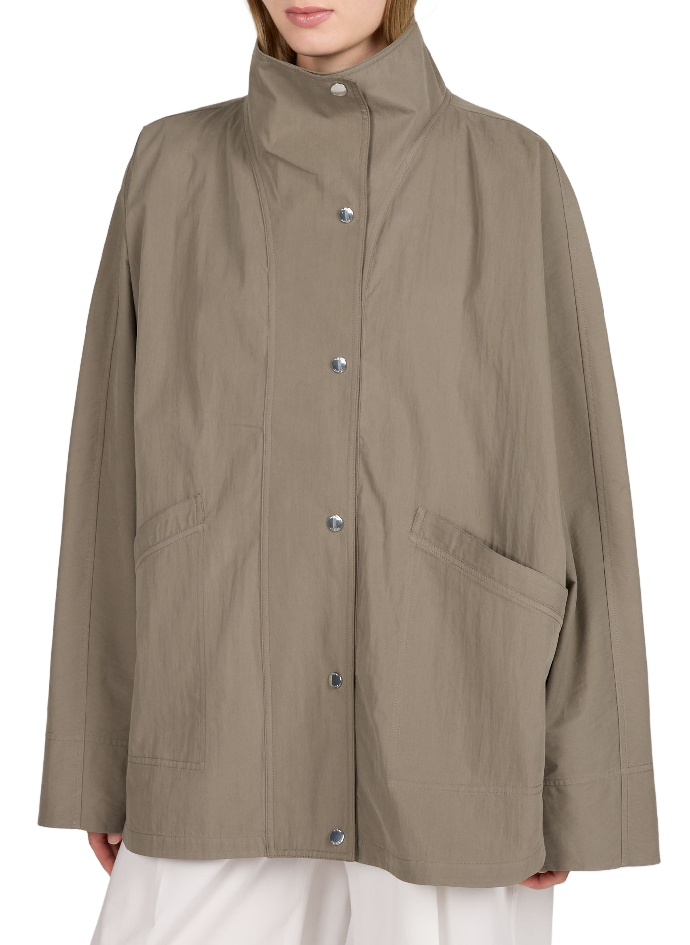Parachute-Jacke aus Baumwollmischung TOTEME Braun