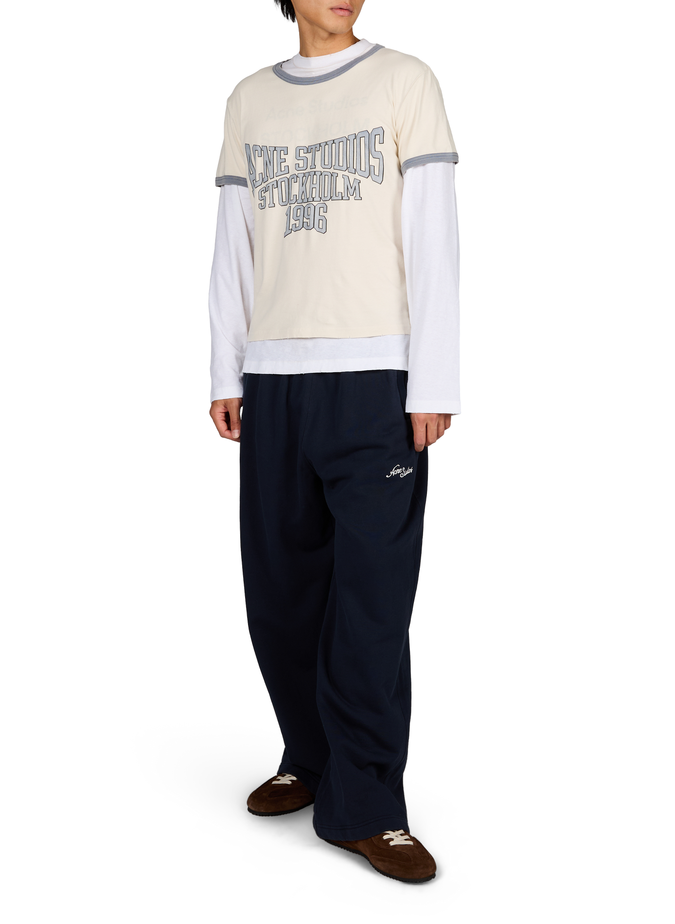 Sneaker aus Leder AXEL ARIGATO Braun