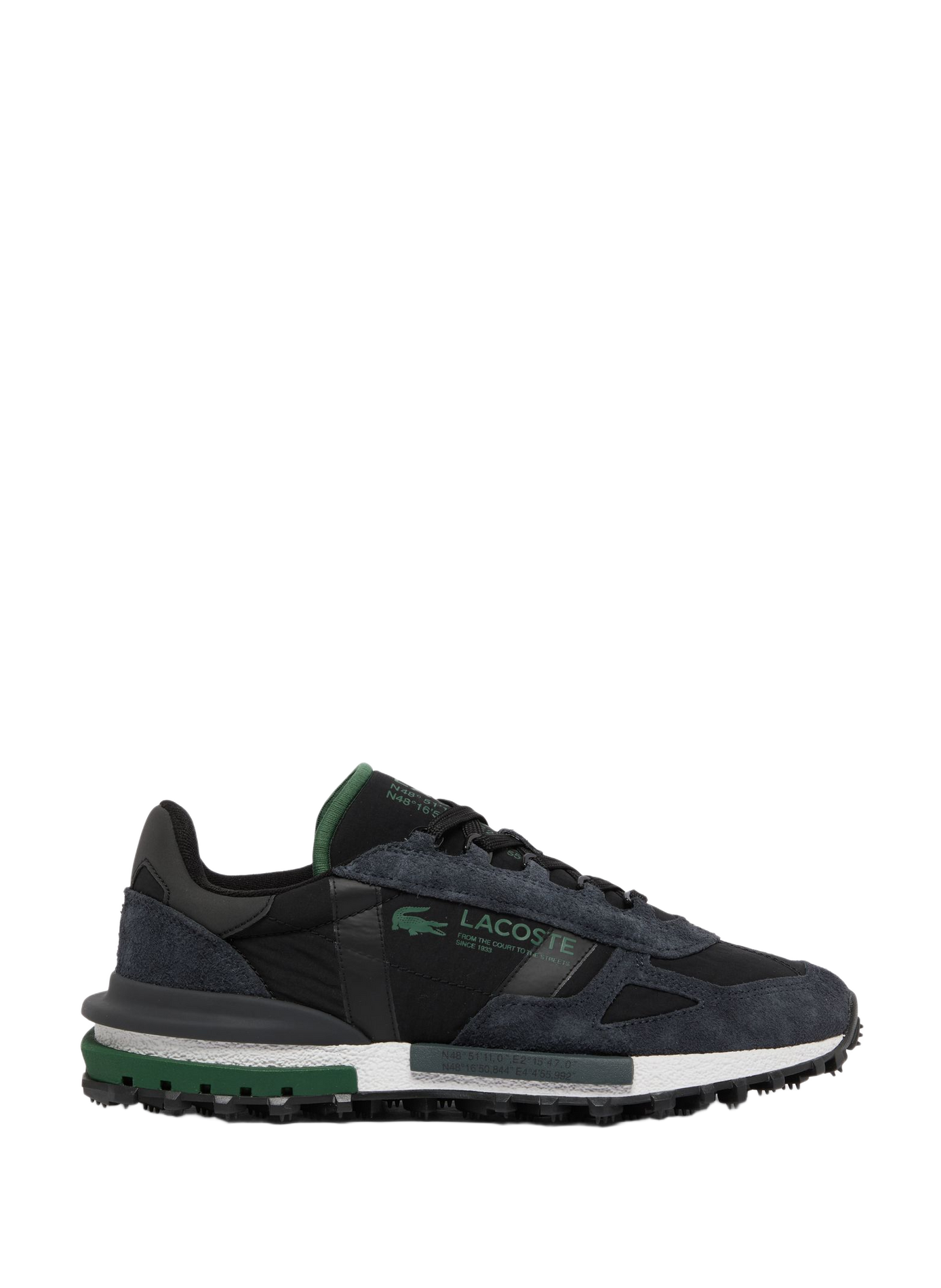 Low-top sneakers ELITE ACTIVE 1262 SMA with laces LACOSTE Black
