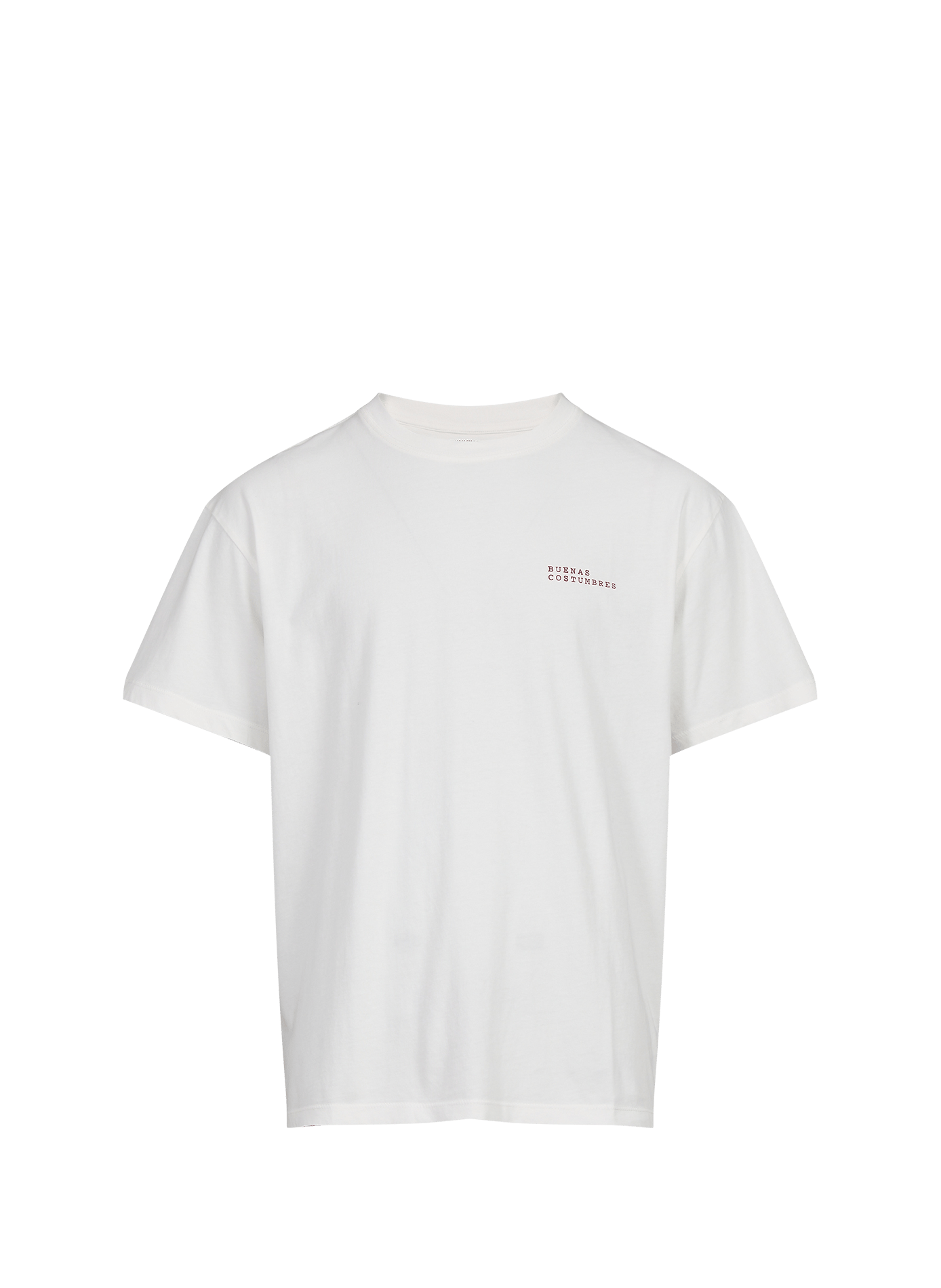 Bedrucktes T-Shirt "Aaron" aus Baumwolle THINKING MU Weiss