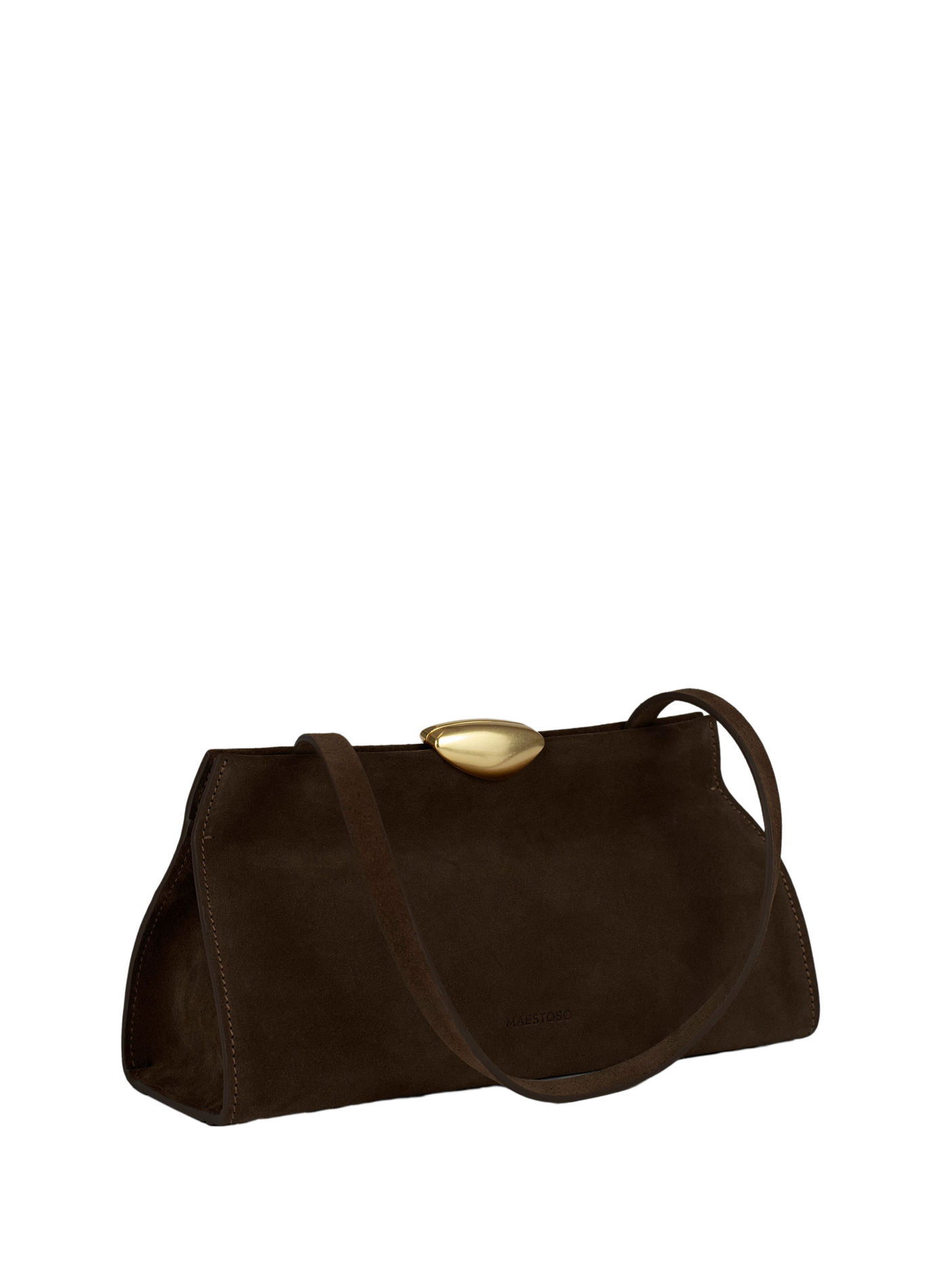 Noa Soft calfskin handbag MAISON MAESTOSO Brown
